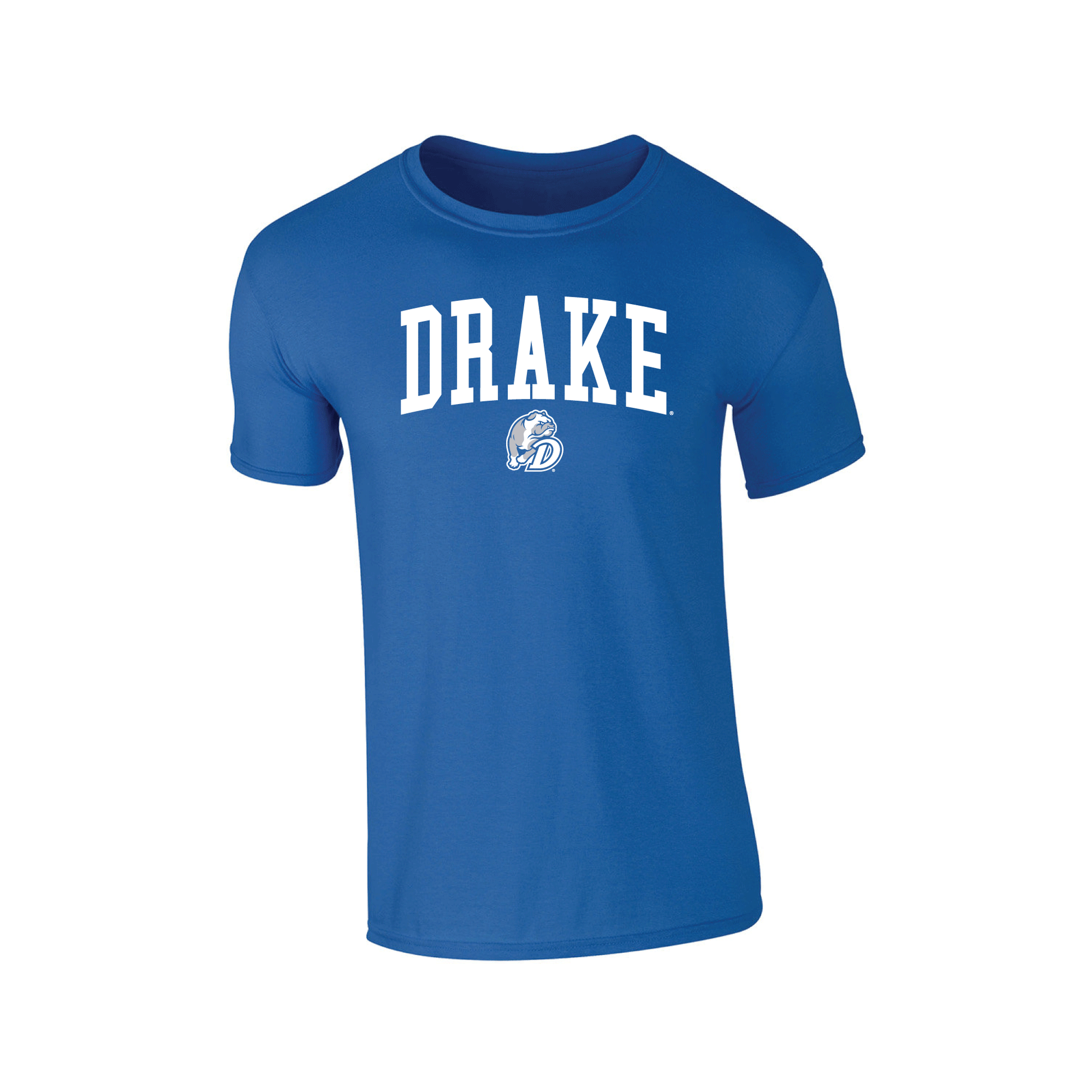 Drake University Bulldogs Jumbo Arch Adult T-Shirt