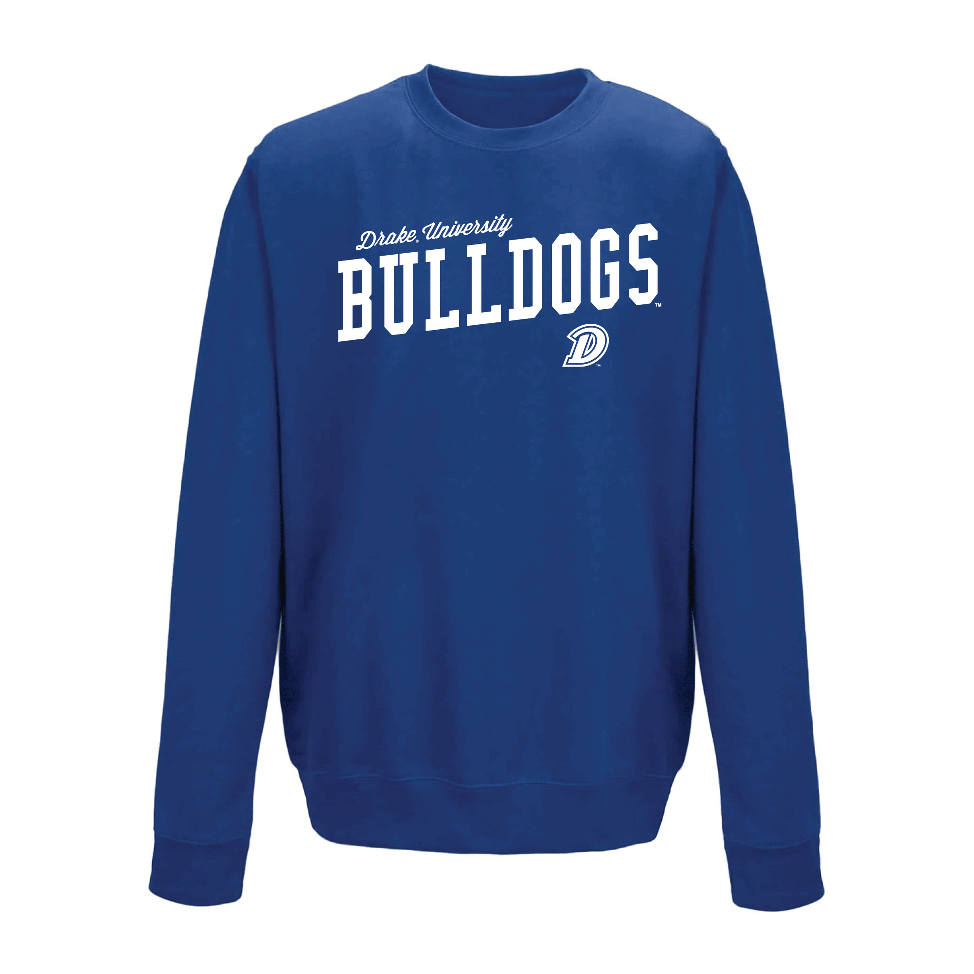 Drake University Bulldogs Uphill Victory Crewneck Sweatshirt