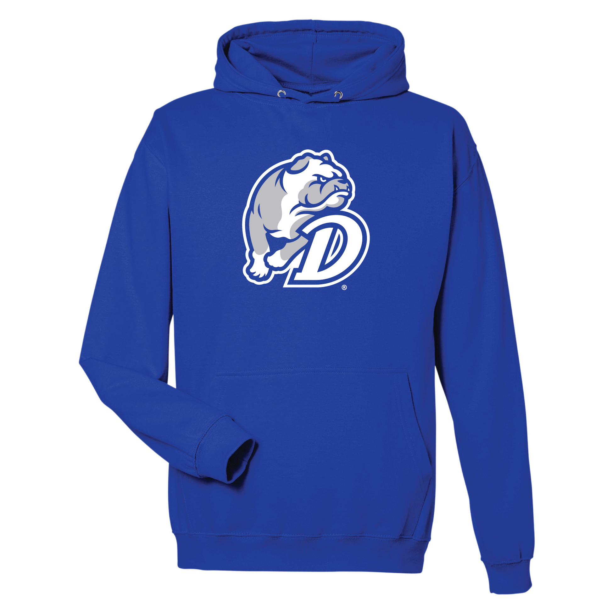 Drake University Bulldogs Jumbo Logo Hooded Sweatshirt