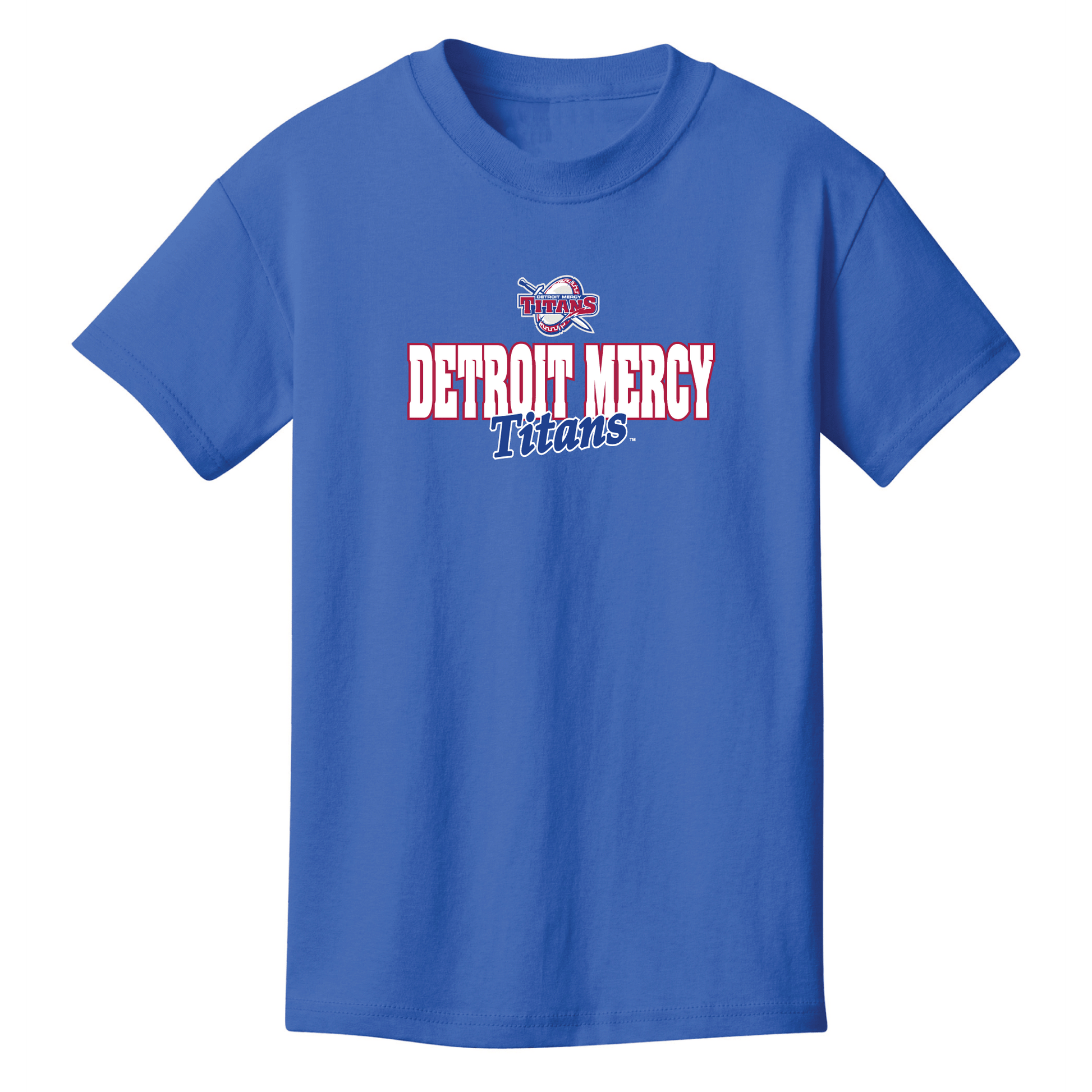 University of Detroit Mercy Titans Campus Script Youth T-shirt