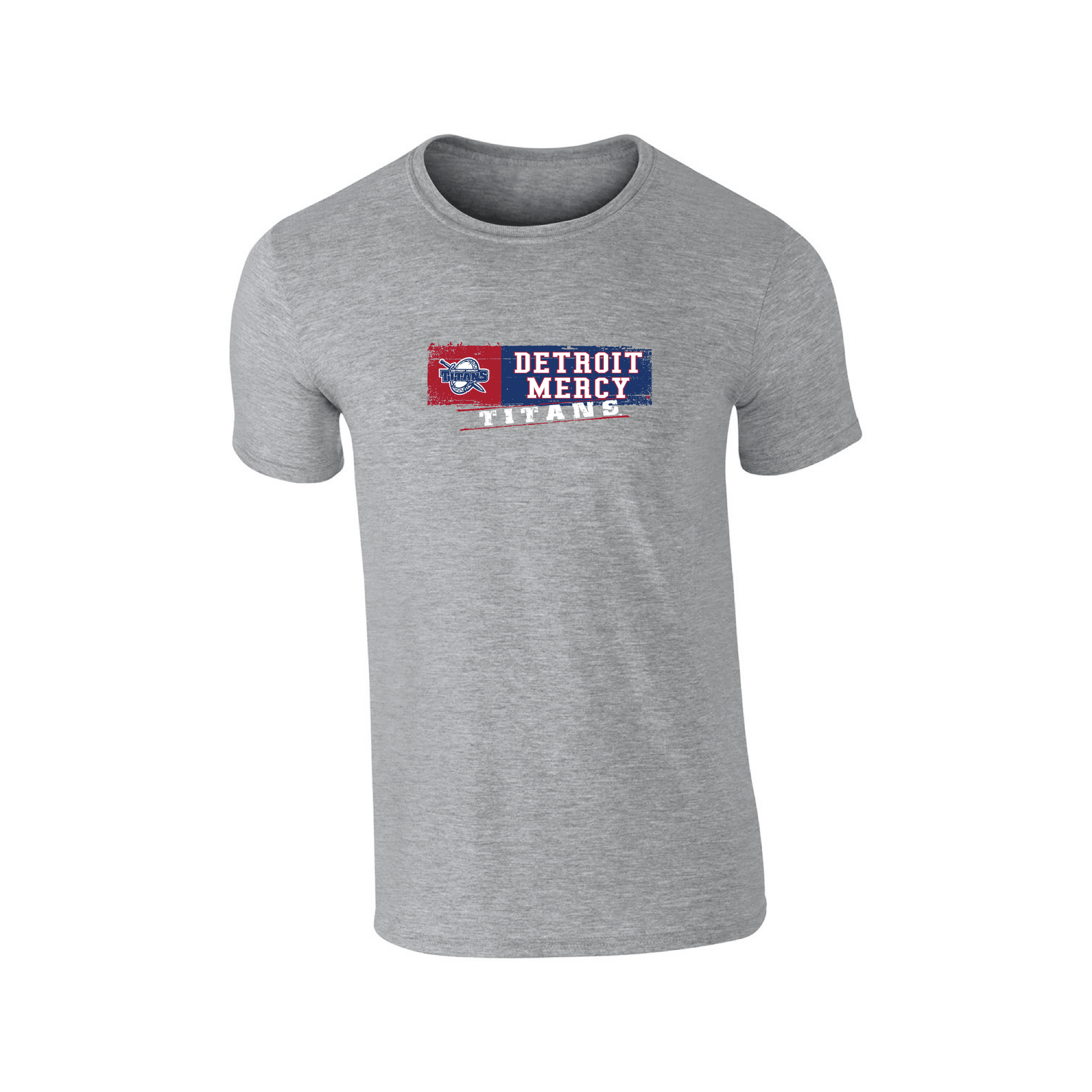 University of Detroit Mercy Titans Sticker T-shirt Unisex Cotton
