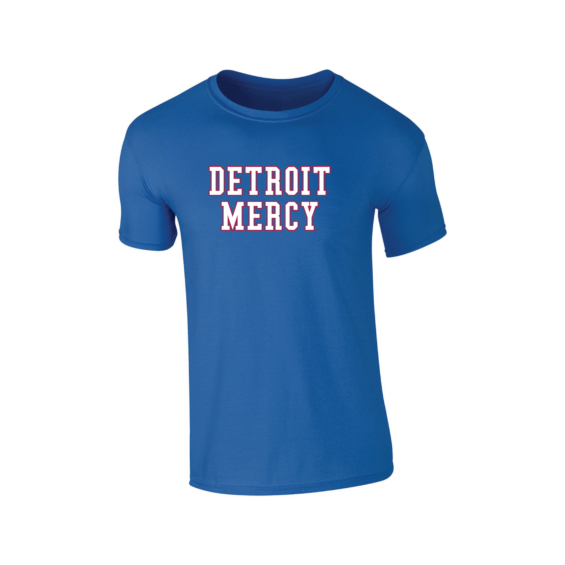 University of Detroit Mercy Titans Block T-shirt Unisex Cotton