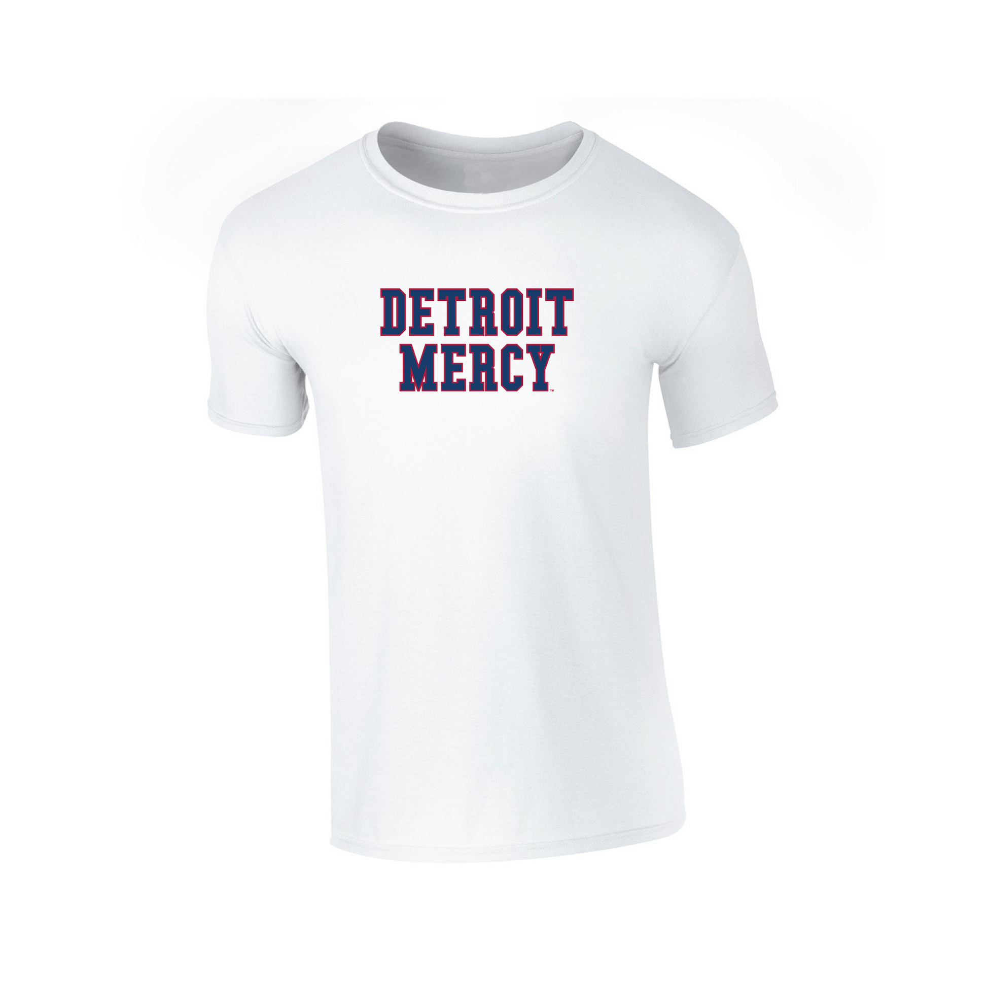 University of Detroit Mercy Titans Block T-shirt Unisex Cotton