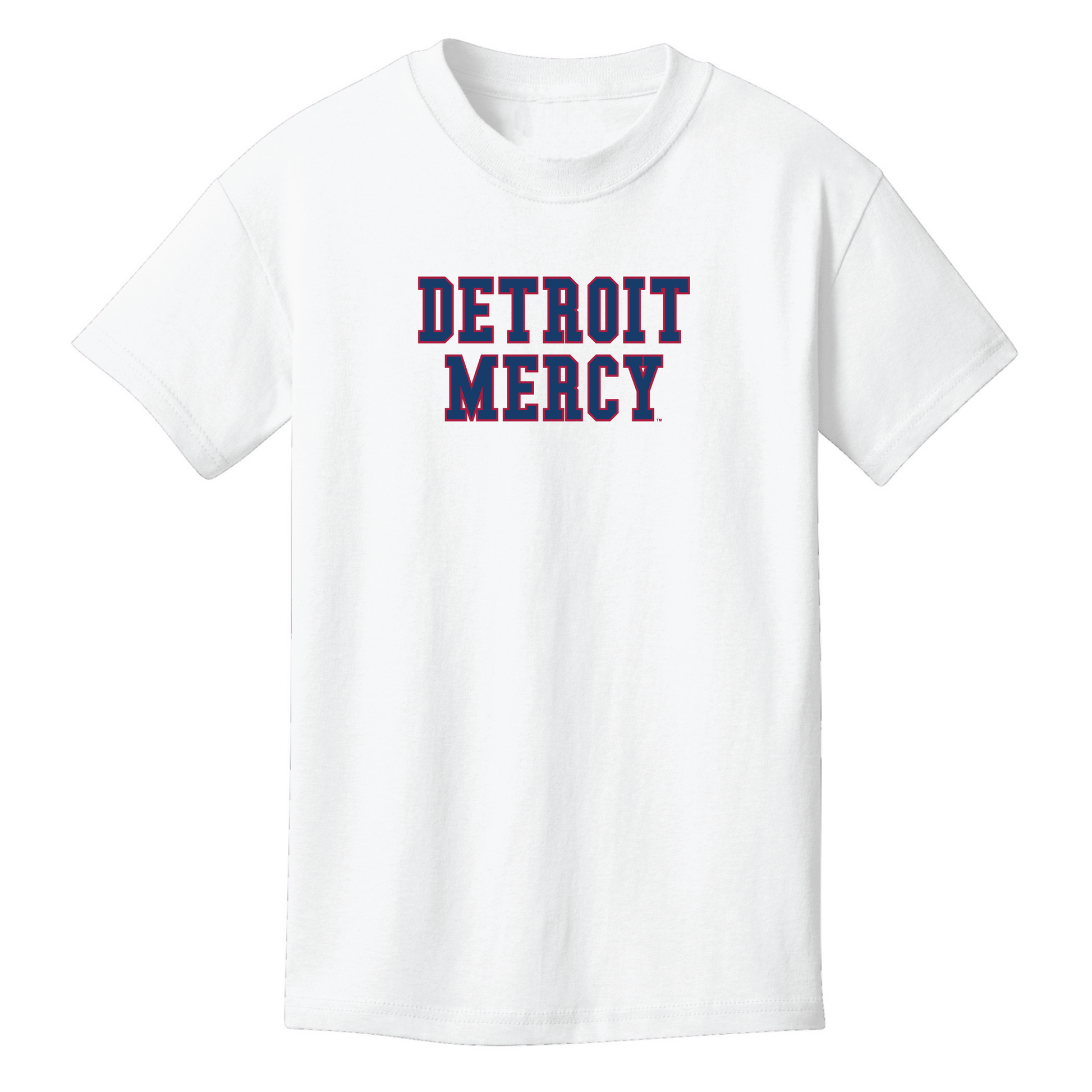 University of Detroit Mercy Titans Block Youth T-shirt