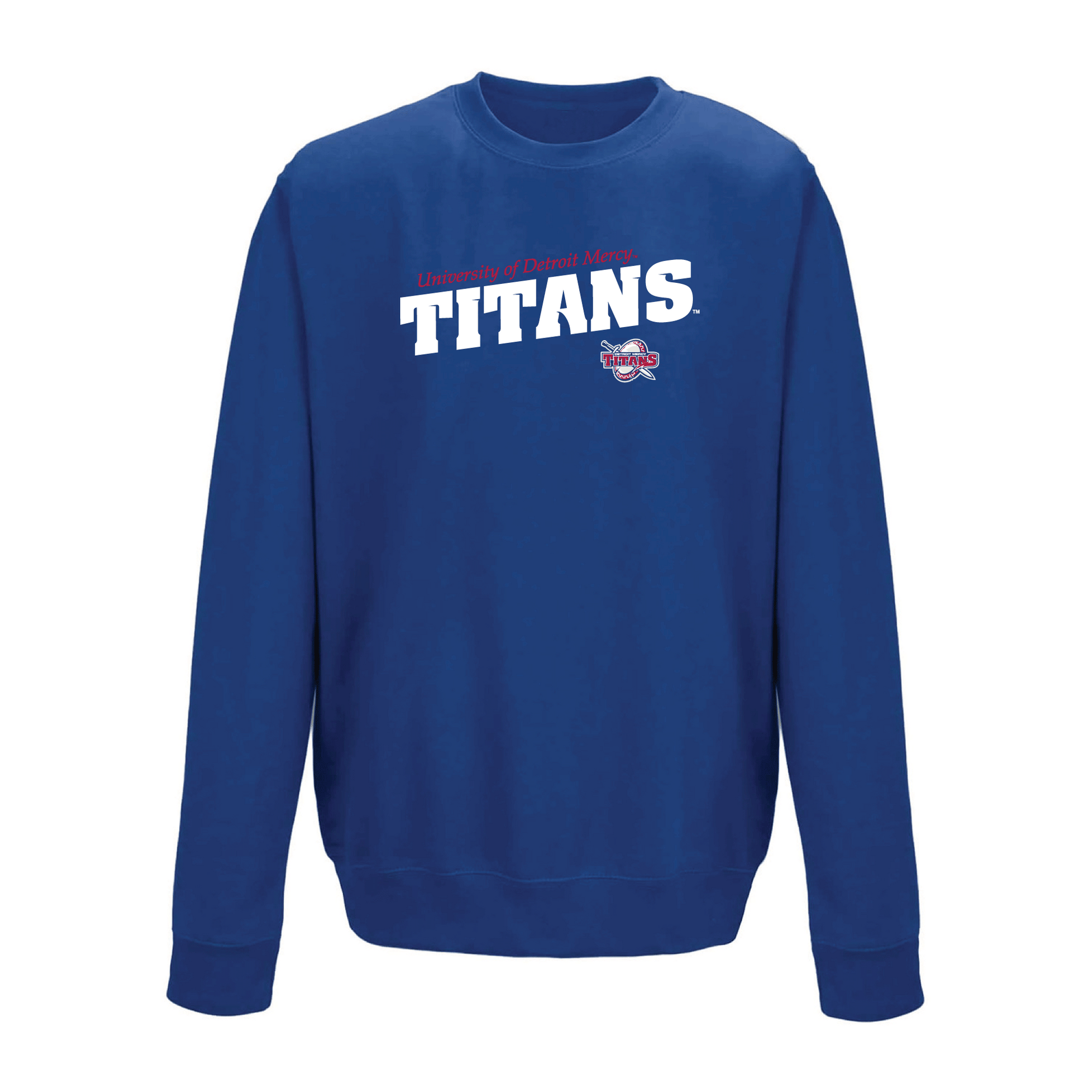 University of Detroit Mercy Titans Uphill Victory Crewneck Sweatshirt Fleece