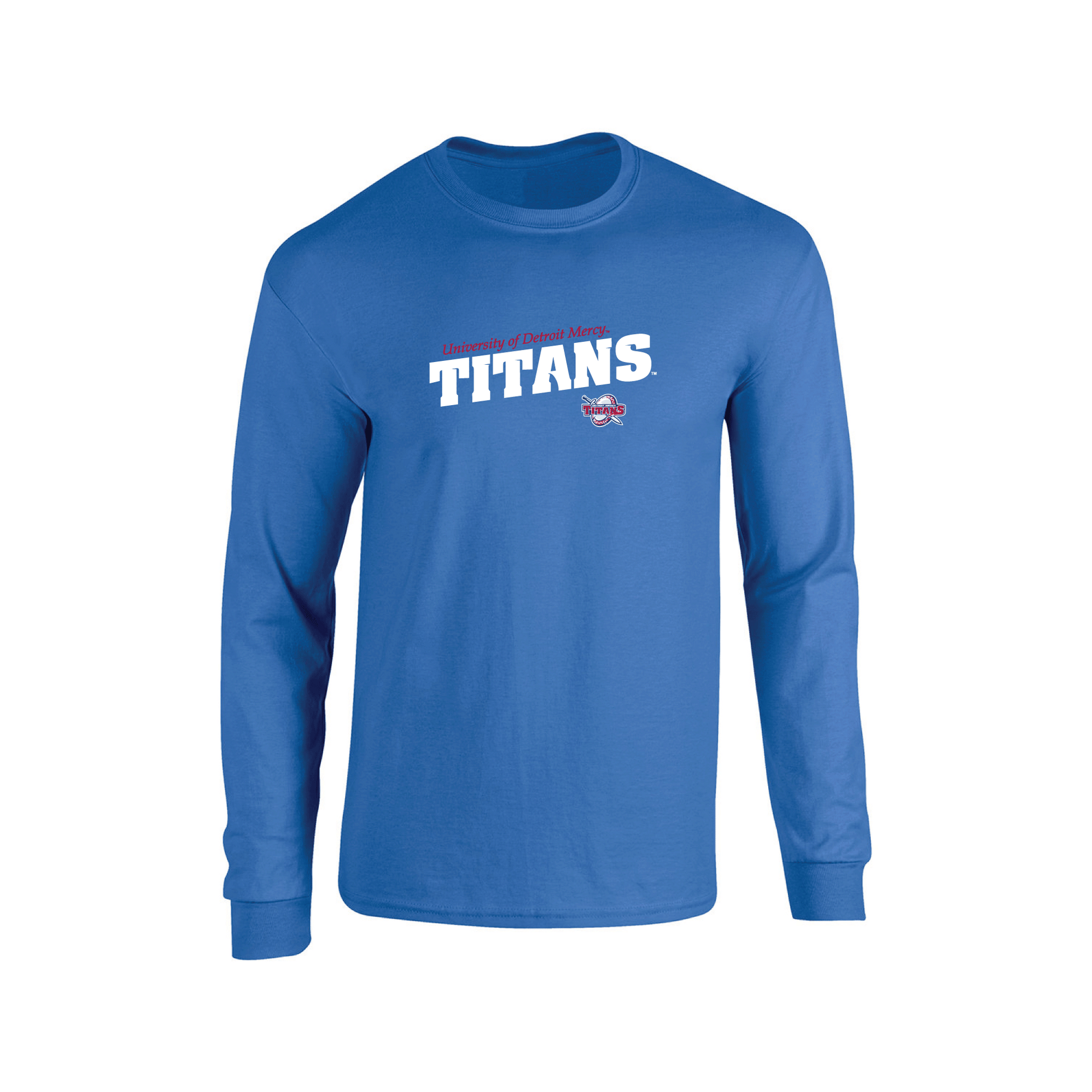 University of Detroit Mercy Titans Uphill Victory Long Sleeve T-shirt Unisex