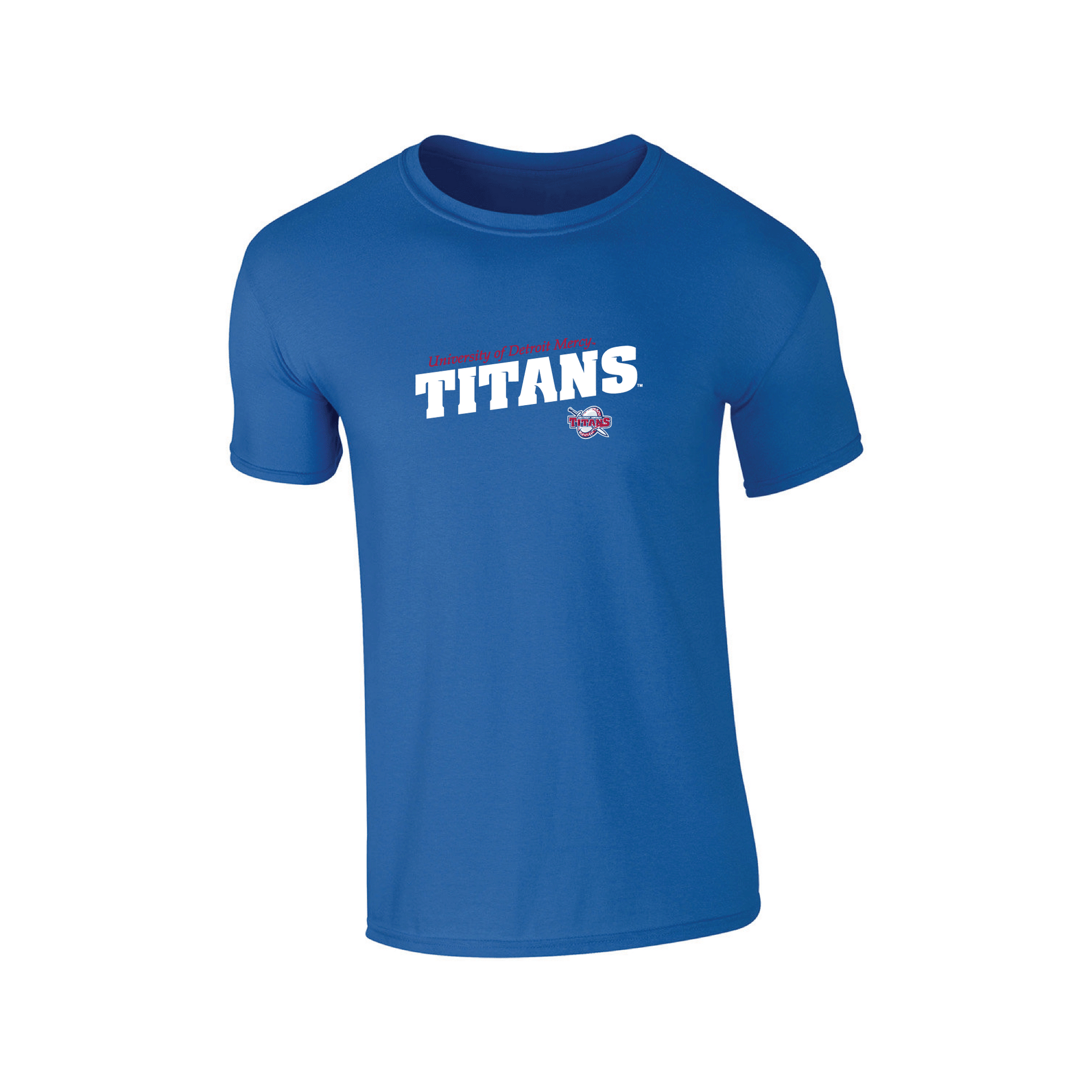 University of Detroit Mercy Titans Uphill Victory T-shirt Unisex Cotton