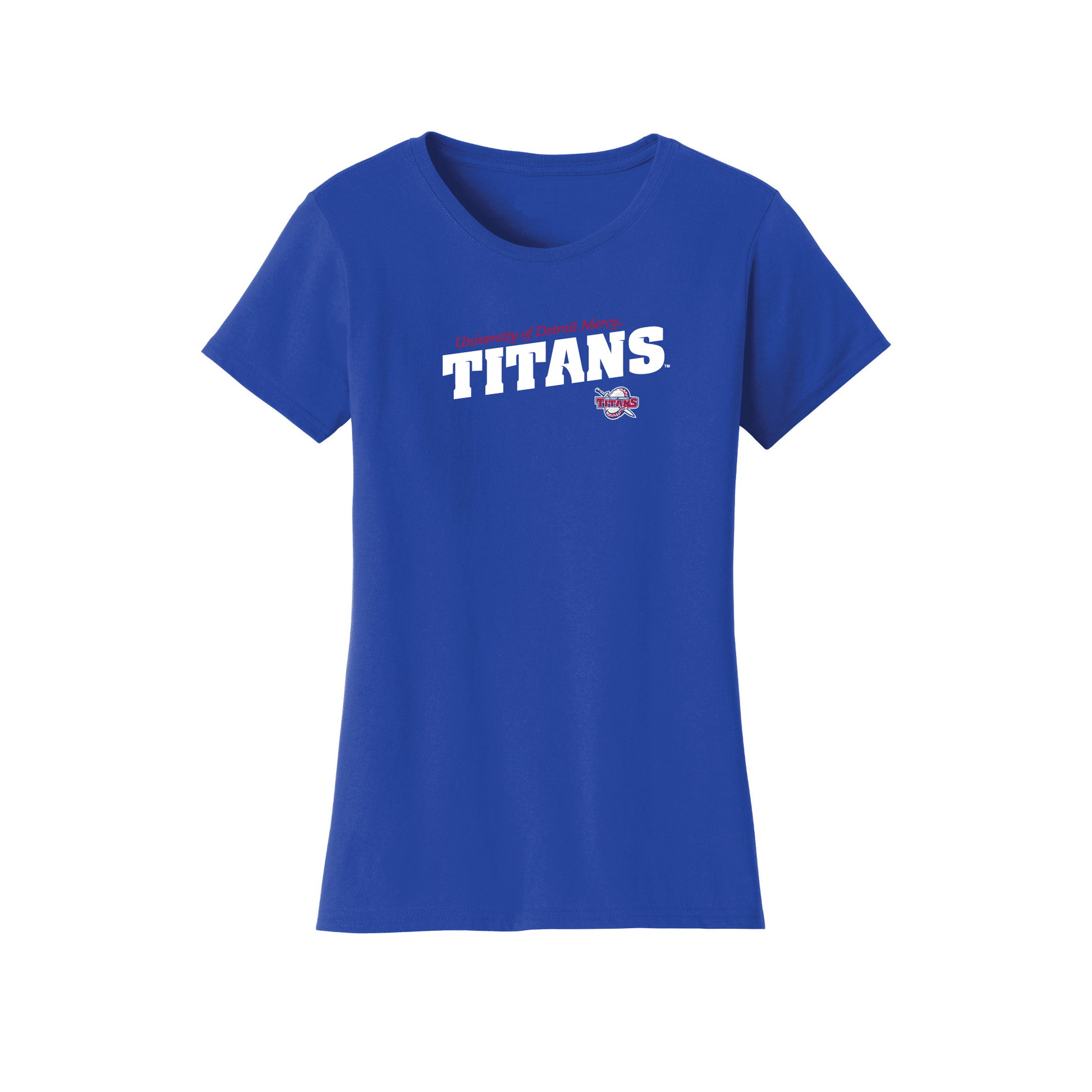 University of Detroit Mercy Titans Uphill Victory Womens Relaxed T-shirt
