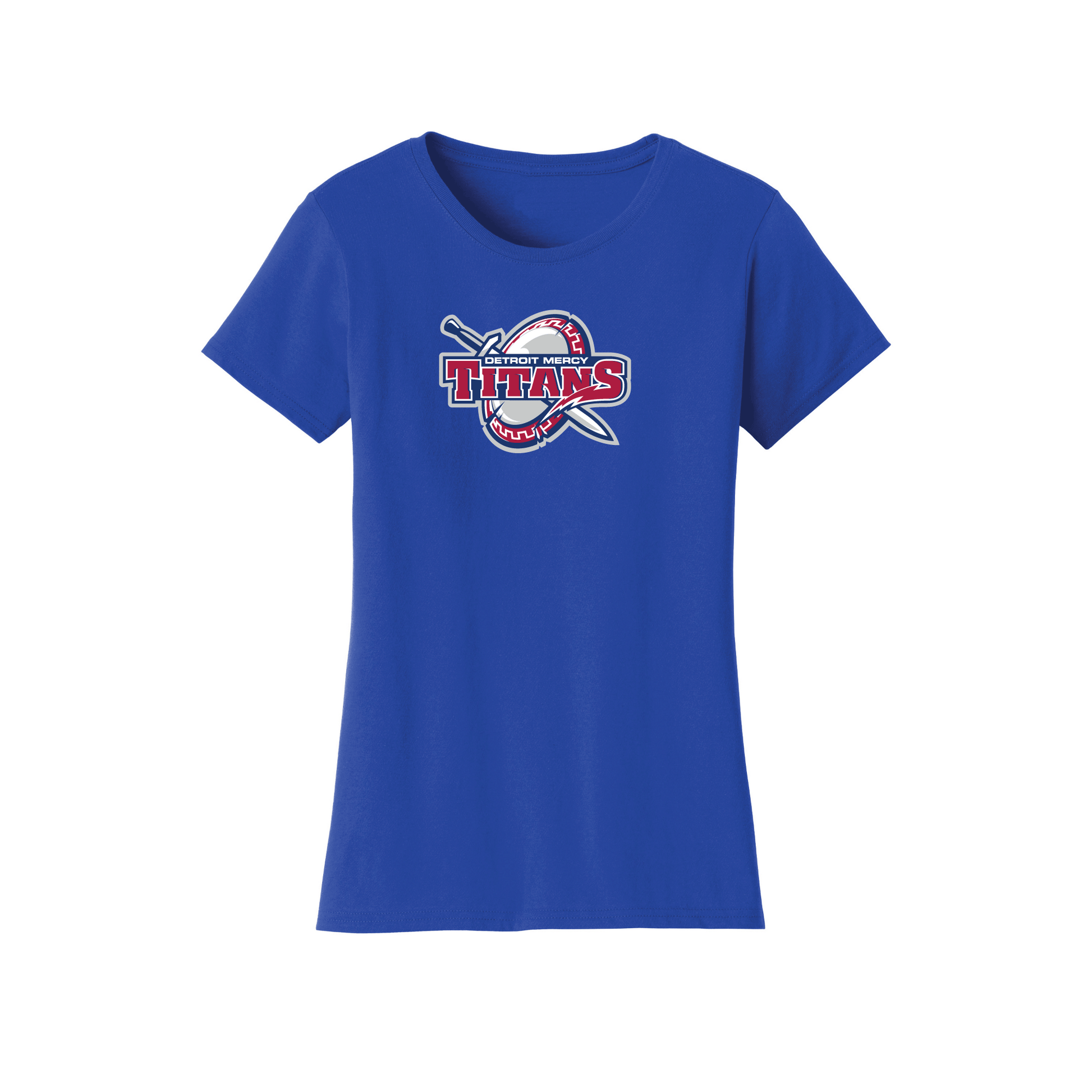 University of Detroit Mercy Titans Jumbo Logo Womens Relaxed T-shirt