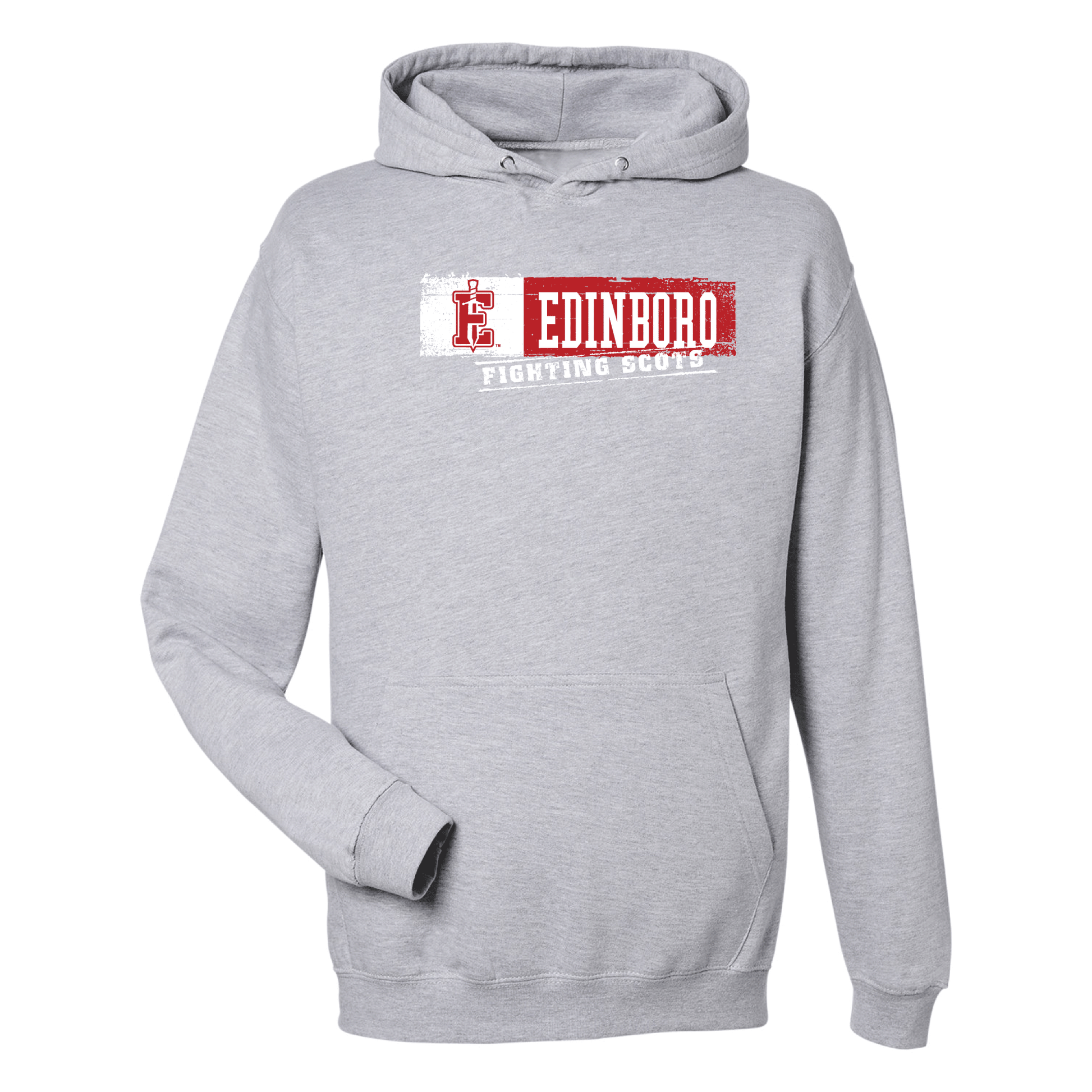 Pennwest Edinboro Fighting Scots Sticker Hooded Sweatshirt