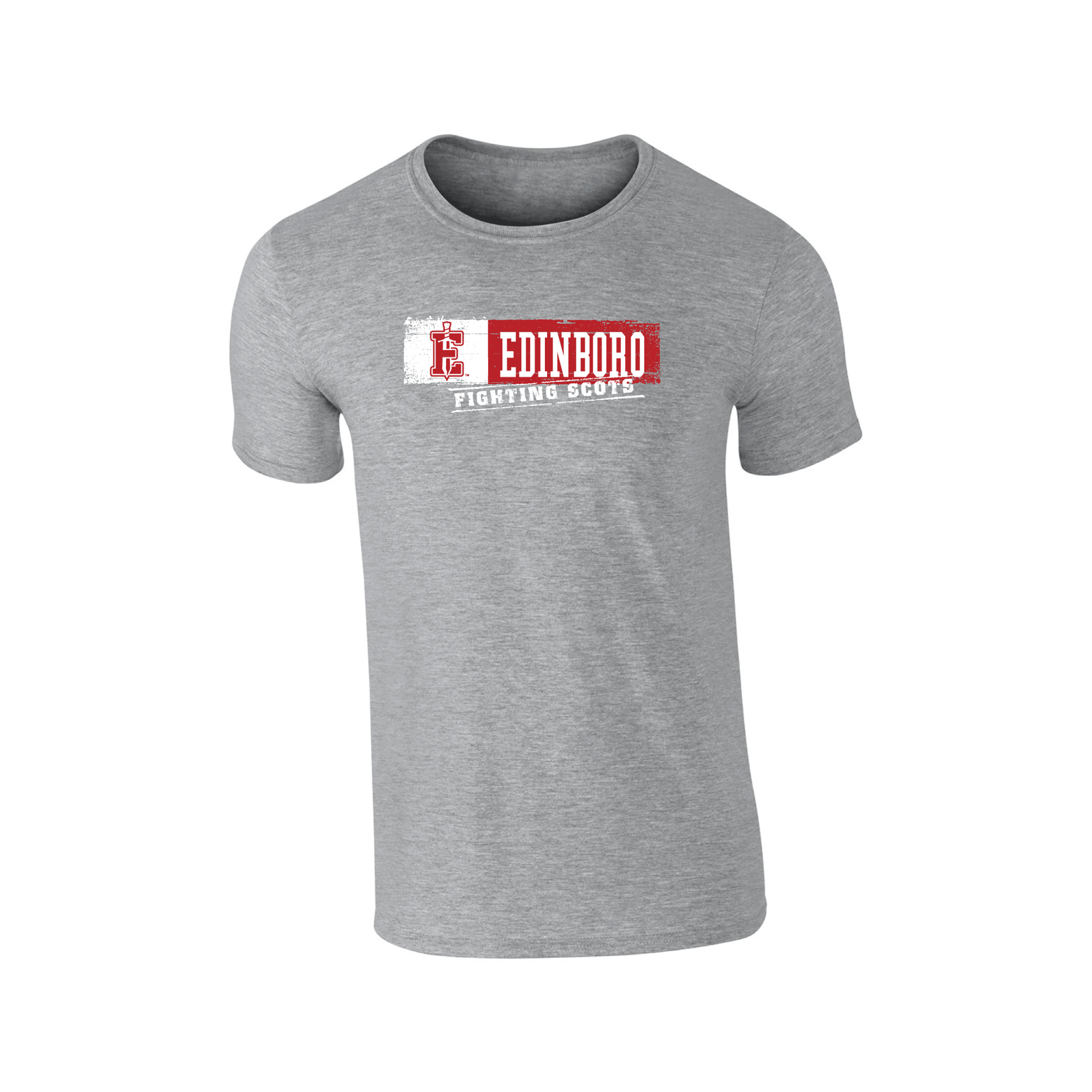 Pennwest Edinboro Fighting Scots Sticker Adult T-Shirt
