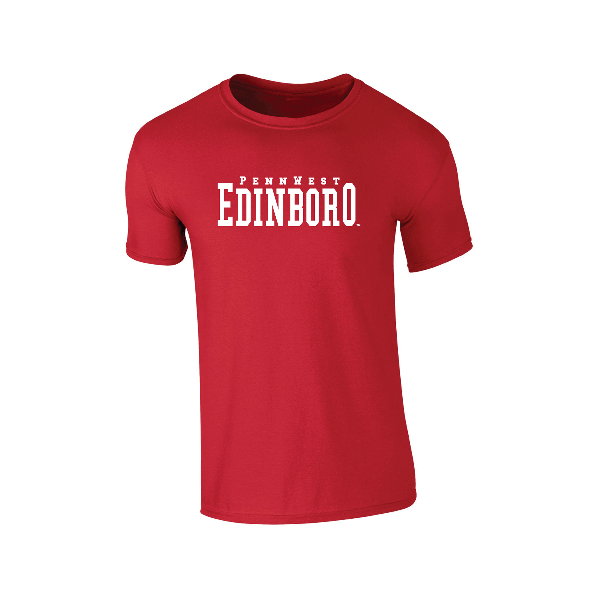 Pennwest Edinboro Fighting Scots Block Adult T-Shirt
