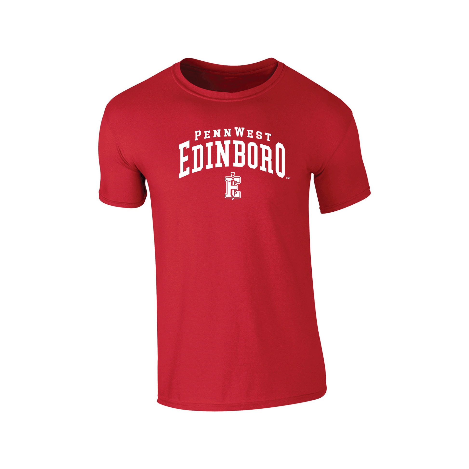 Pennwest Edinboro Fighting Scots Jumbo Arch Adult T-Shirt