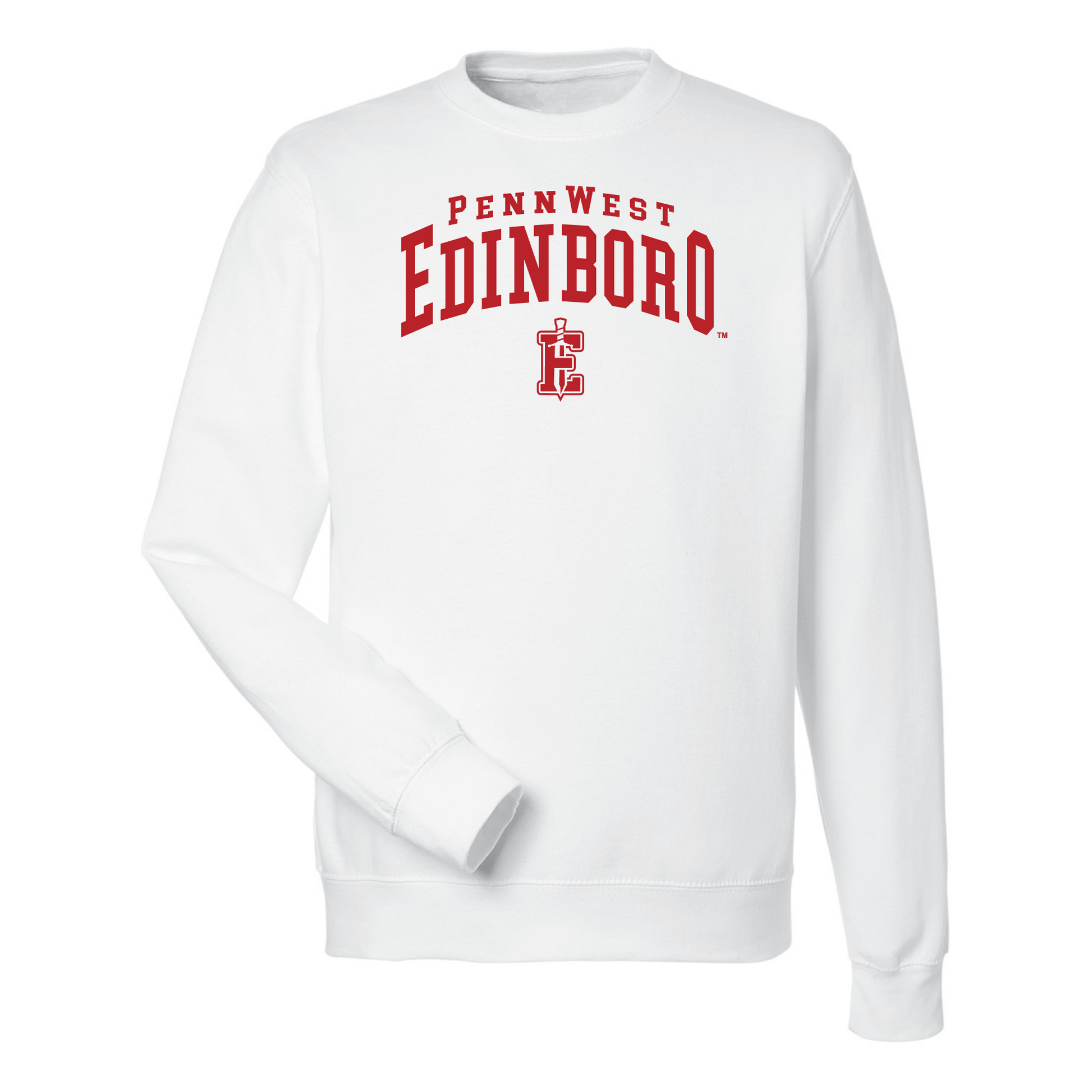 Pennwest Edinboro Fighting Scots Jumbo Arch Crewneck Sweatshirt