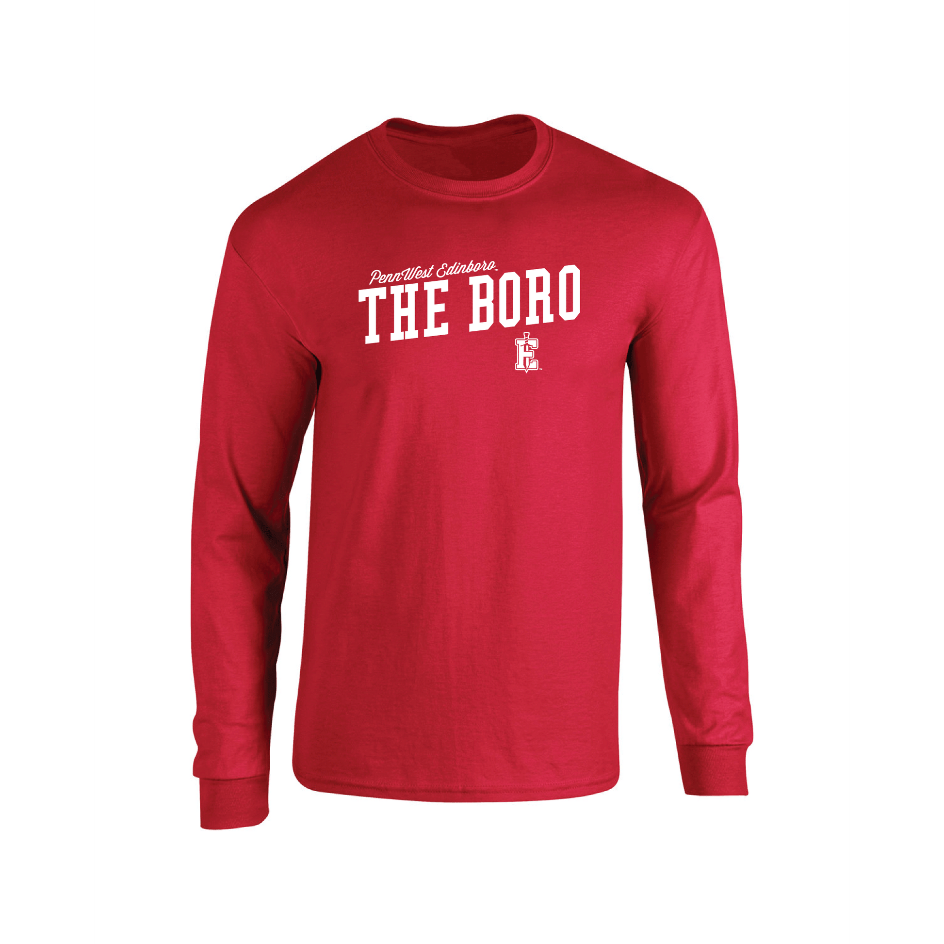 Pennwest Edinboro Fighting Scots Uphill Victory Adult Long Sleeve T-Shirt