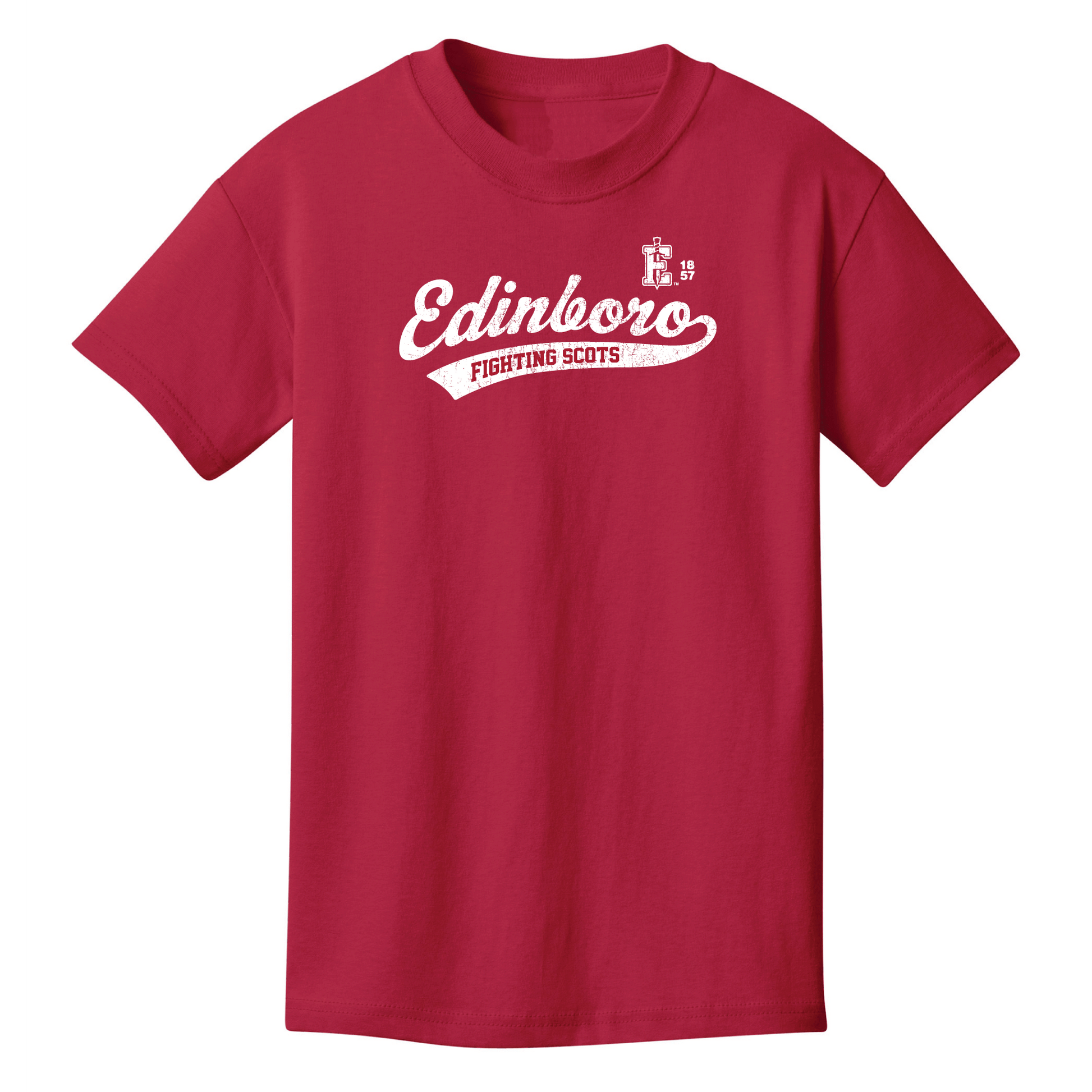 Pennwest Edinboro Fighting Scots Old School Youth T-Shirt