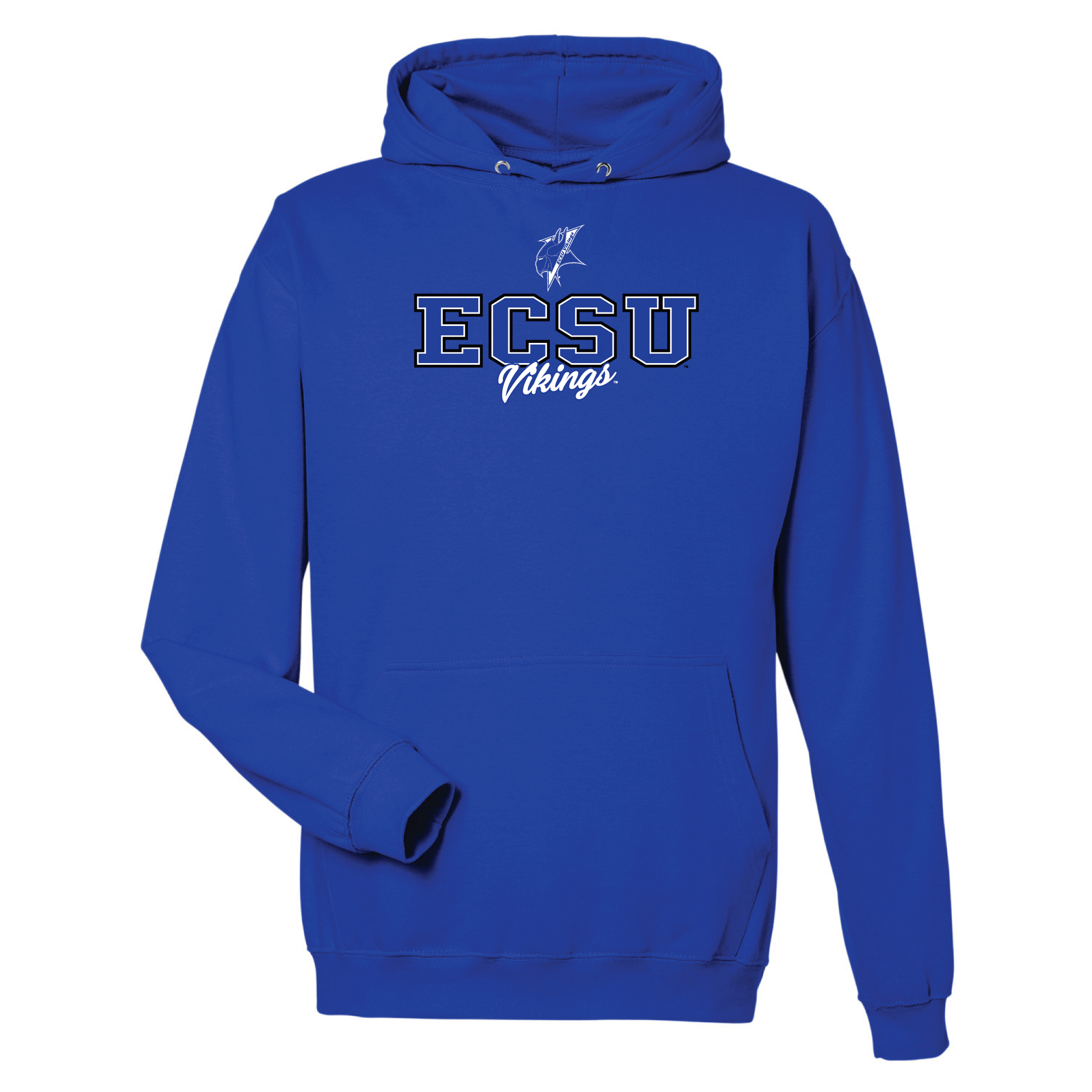 Elizabeth City State University Vikings Campus Script Hooded Sweatshirt