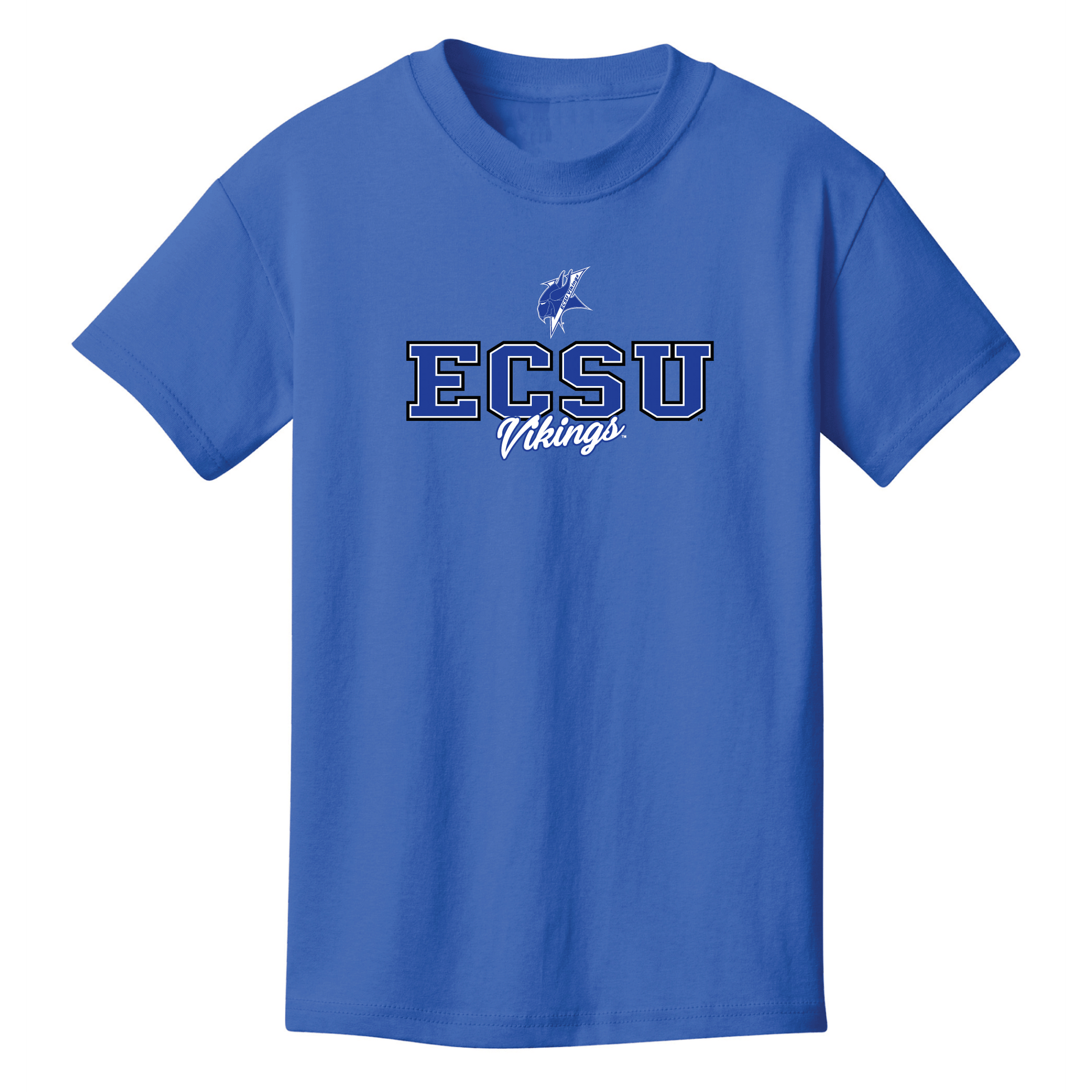 Elizabeth City State University Vikings Campus Script Youth T-Shirt