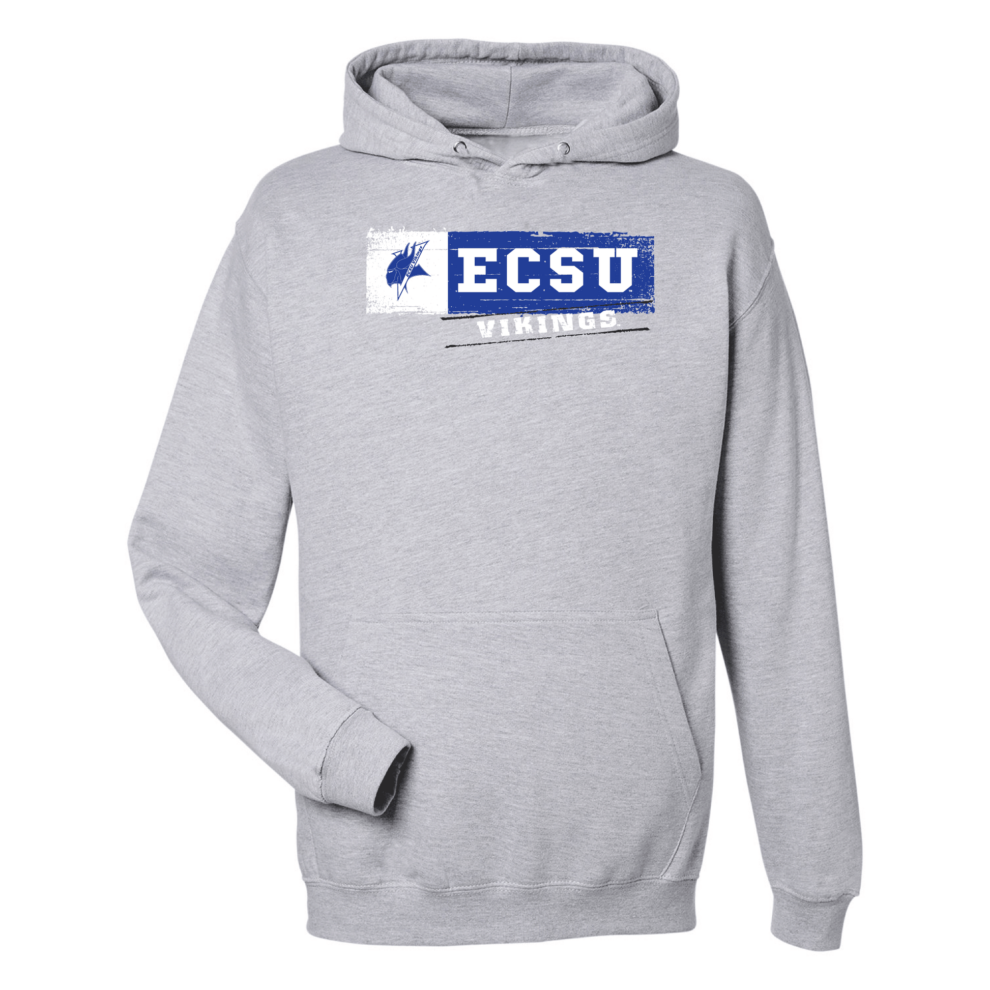 Elizabeth City State University Vikings Sticker Hooded Sweatshirt