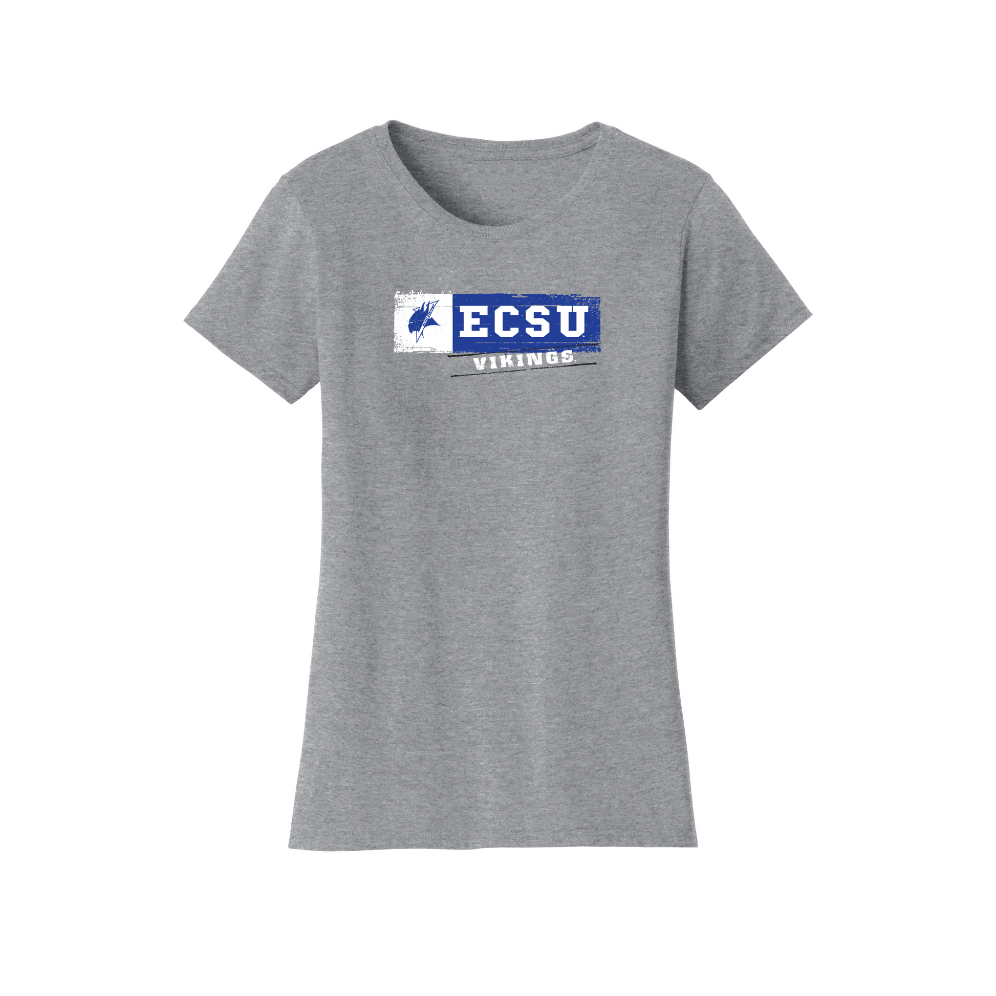 Elizabeth City State University Vikings Sticker Womens T-Shirt