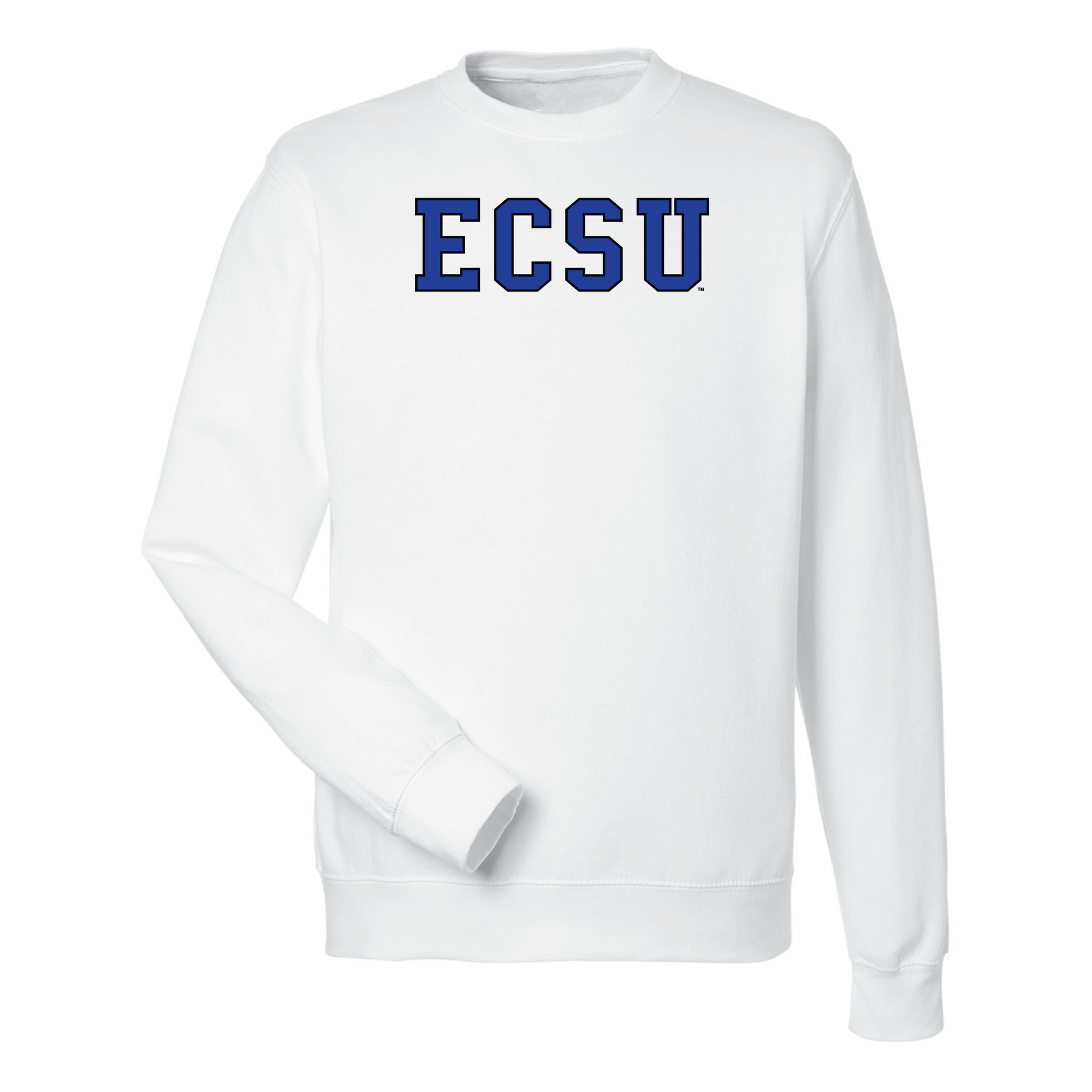 Elizabeth City State University Vikings Block Crewneck Sweatshirt