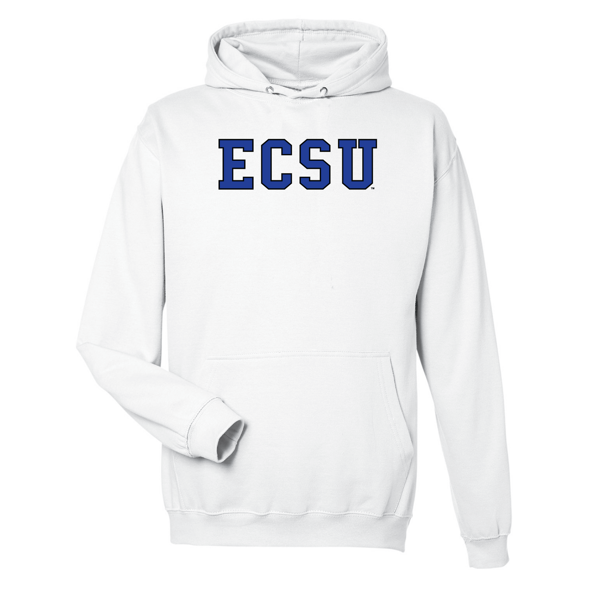 Elizabeth City State University Vikings Block Hooded Sweatshirt