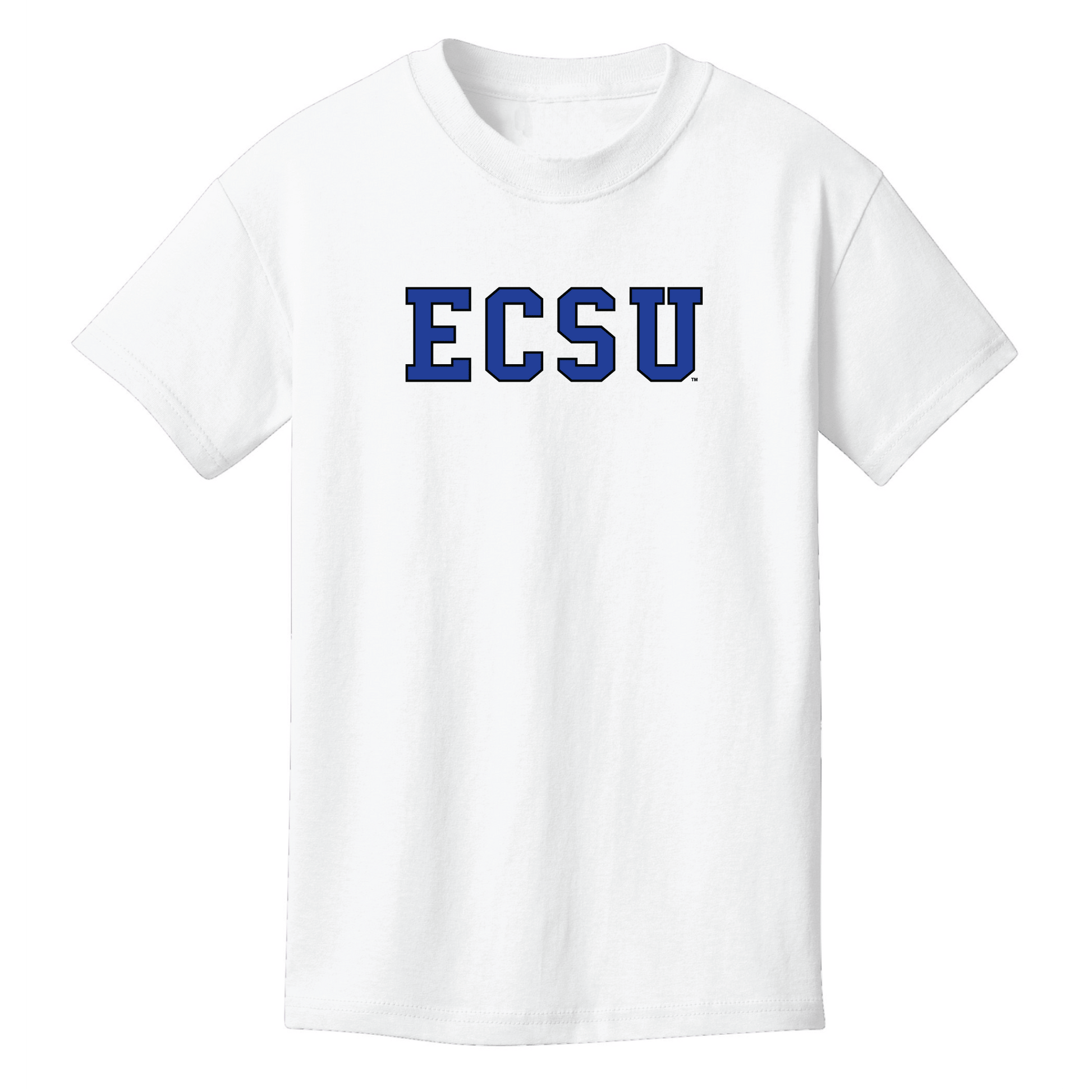 Elizabeth City State University Vikings Block Youth T-Shirt