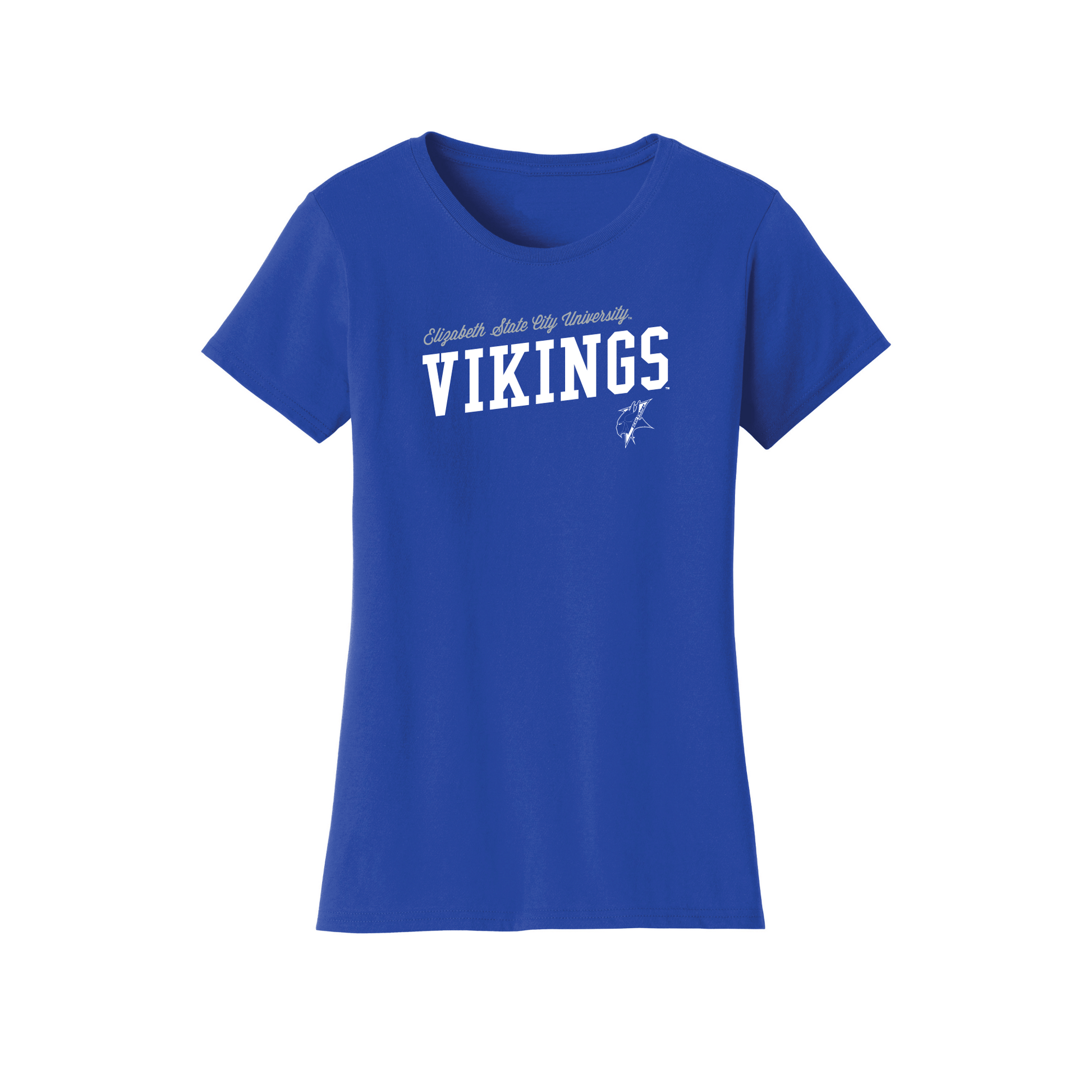 Elizabeth City State University Vikings Uphill Victory Womens T-Shirt