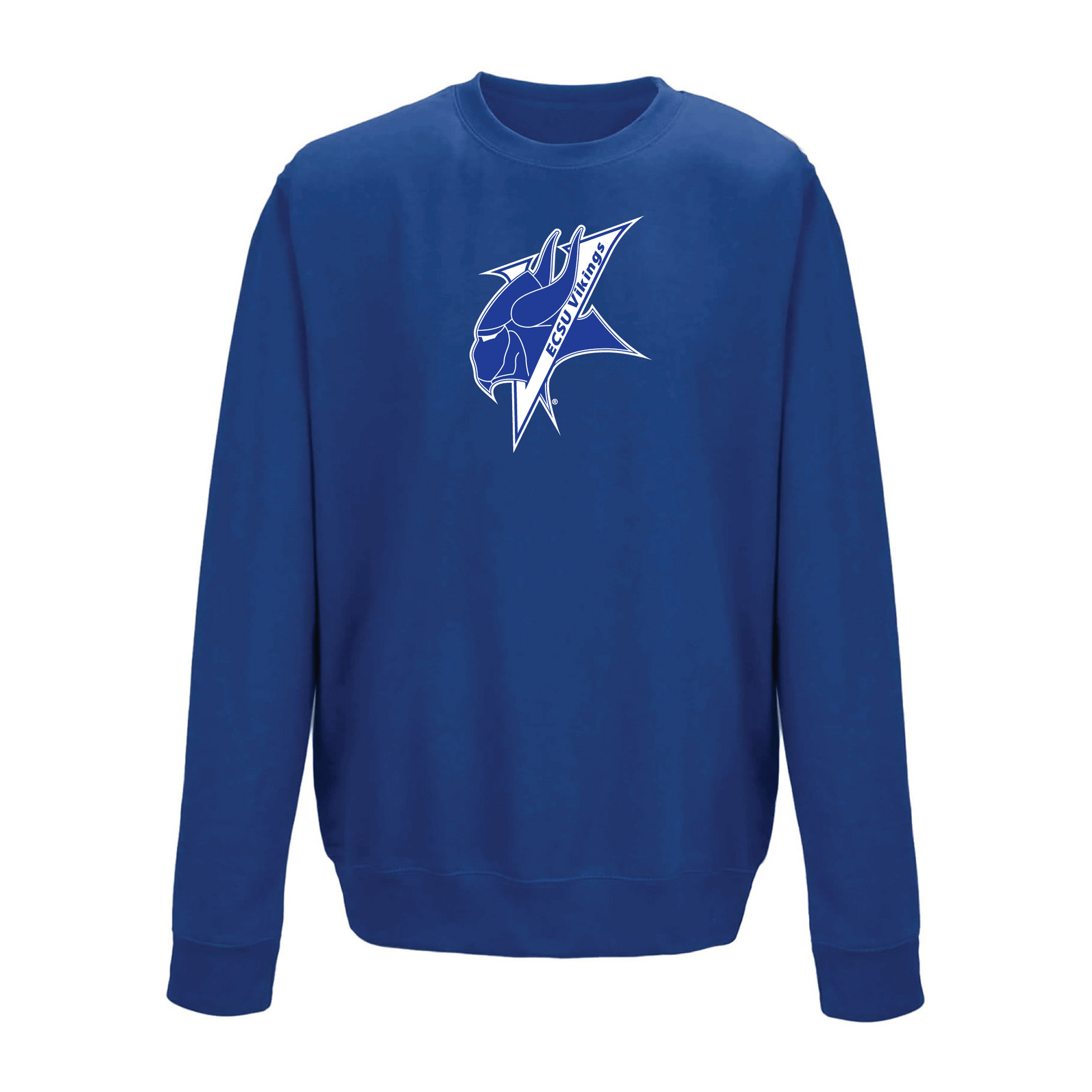 Elizabeth City State University Vikings Jumbo Logo Crewneck Sweatshirt