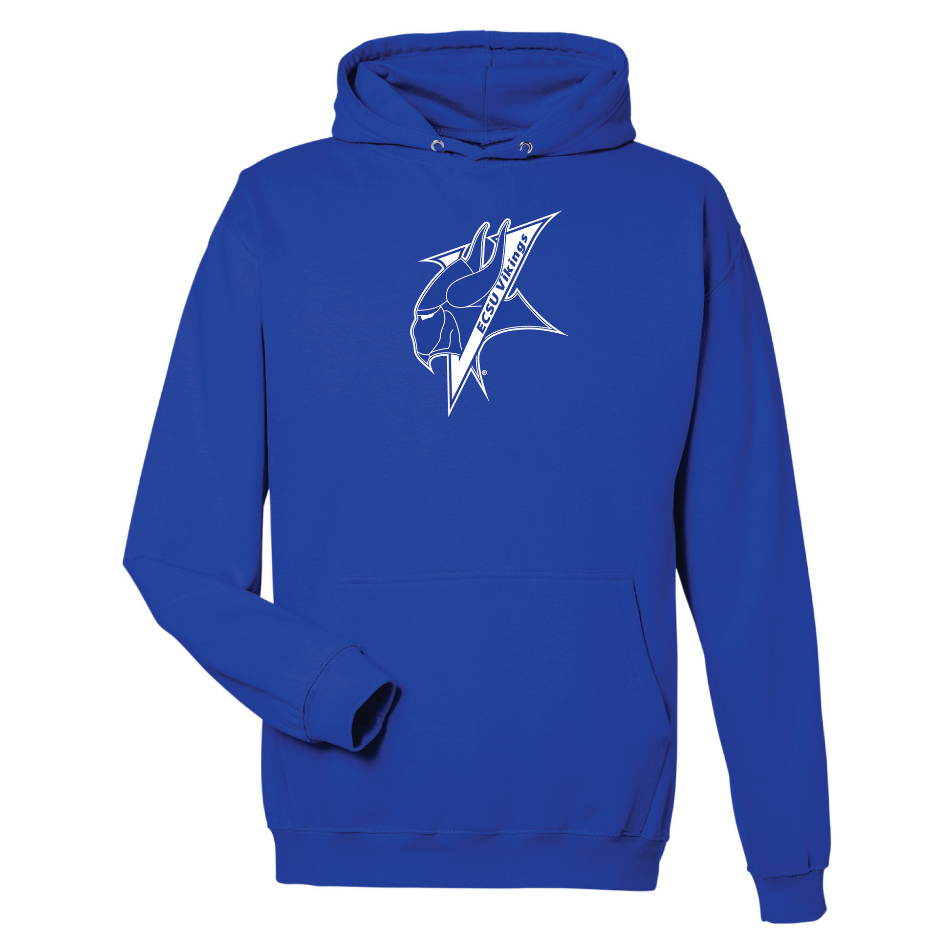 Elizabeth City State University Vikings Jumbo Logo Hooded Sweatshirt