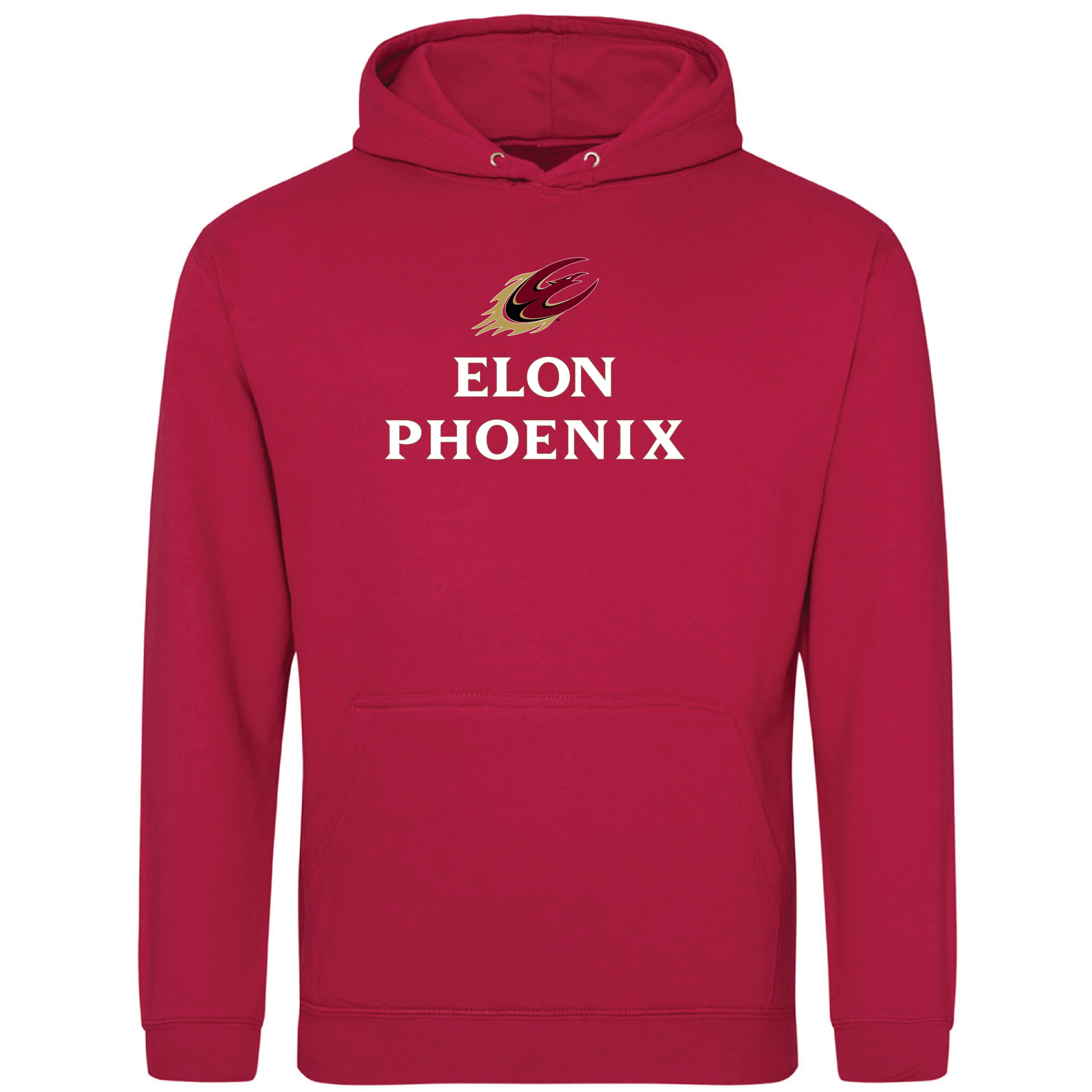 Elon University Phoenix Campus Script Hooded Sweatshirt