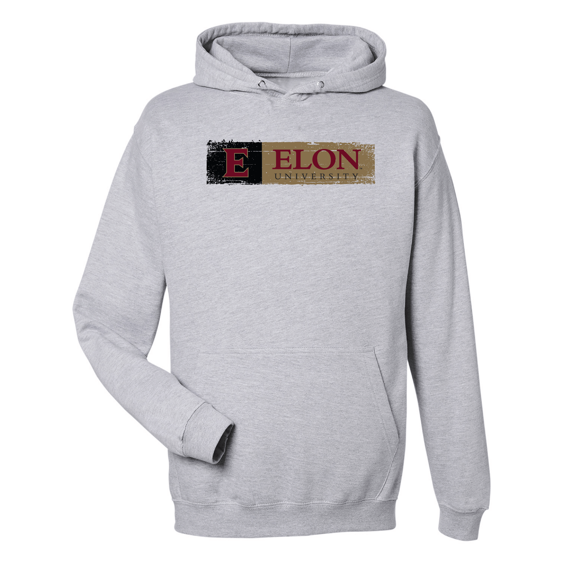 Elon University Phoenix Sticker Hooded Sweatshirt