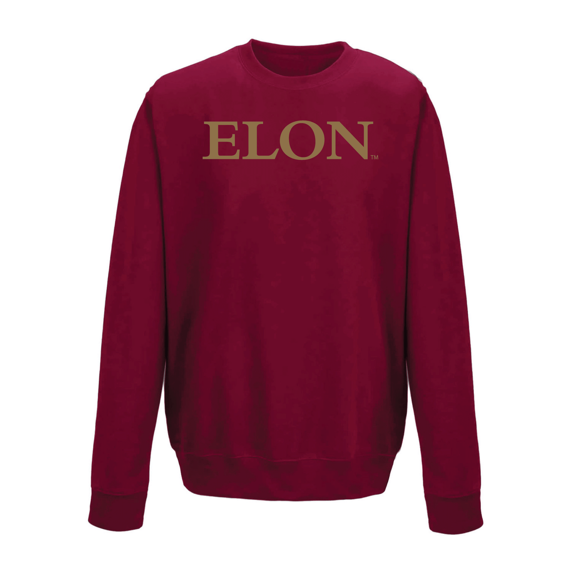 Elon University Phoenix Block Crewneck Sweatshirt