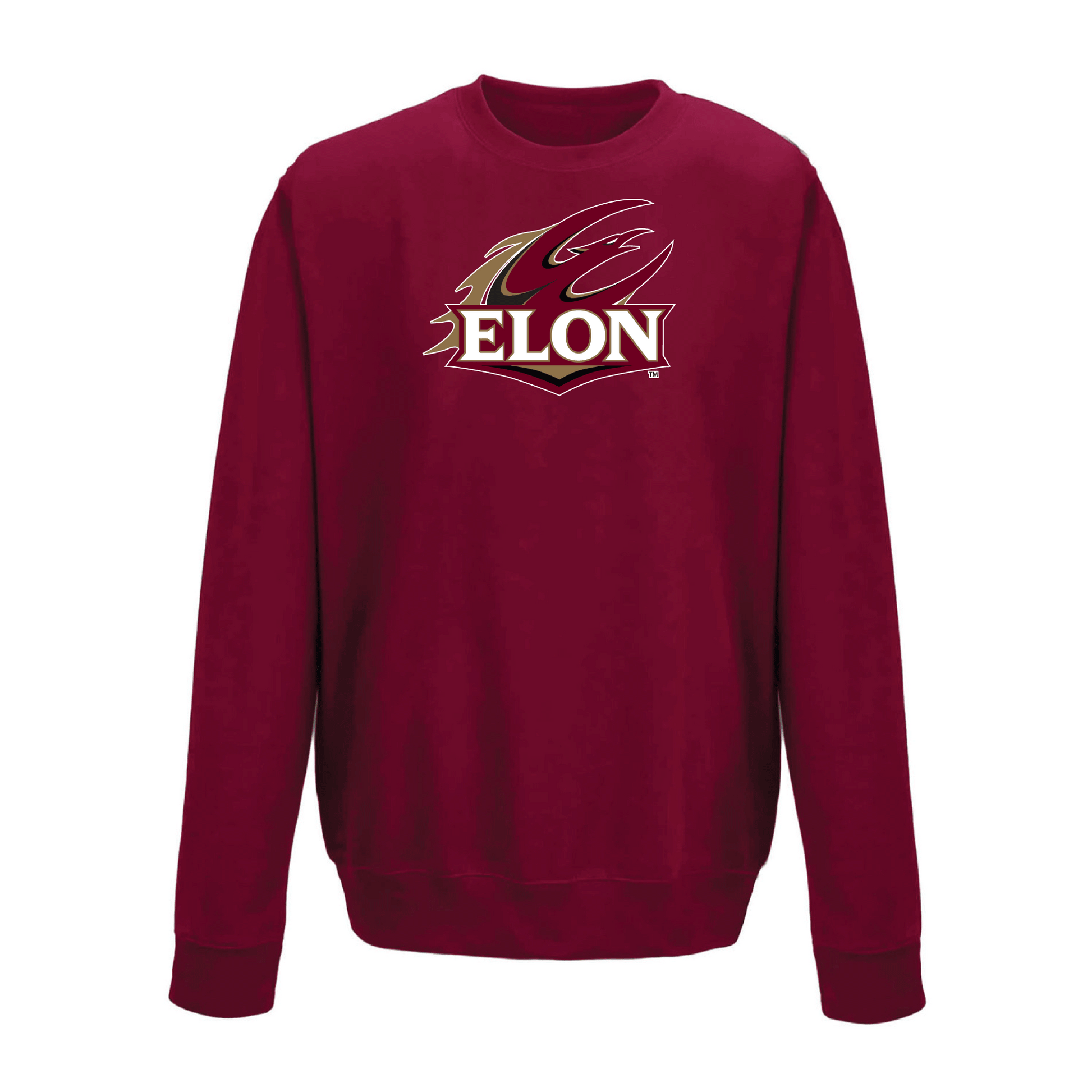 Elon University Phoenix Jumbo Logo Crewneck Sweatshirt