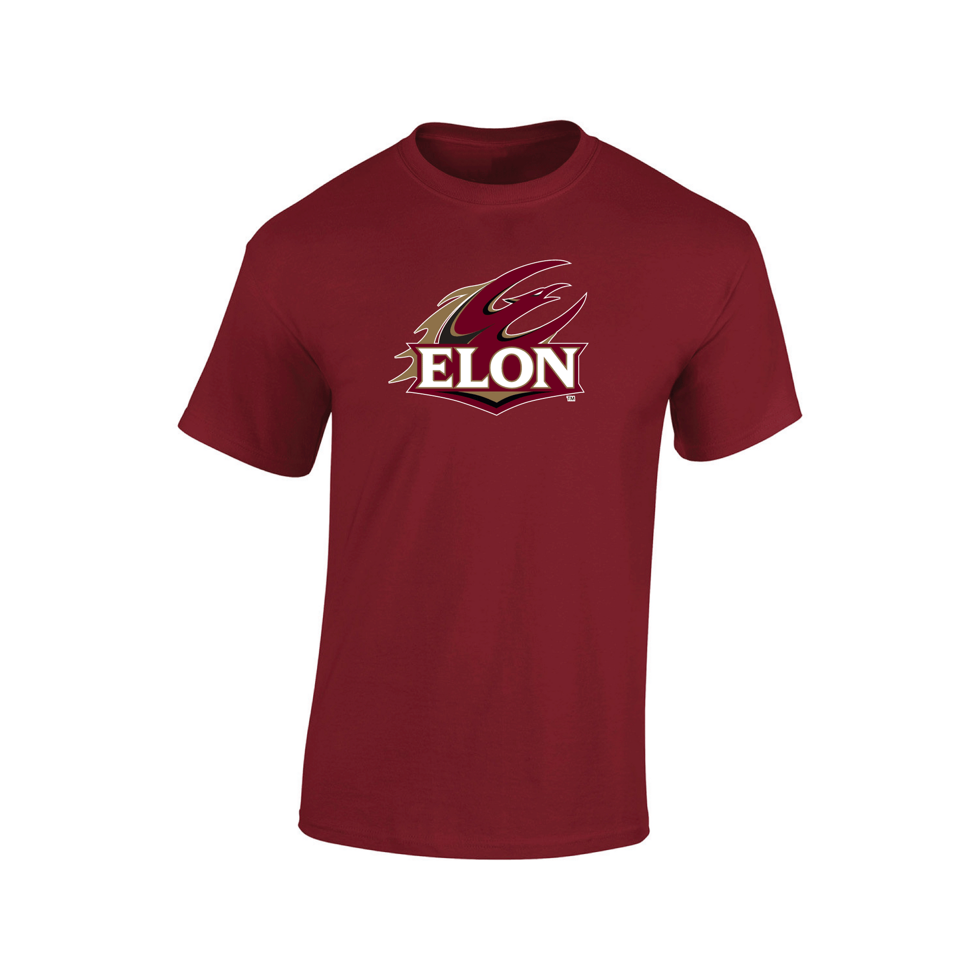 Elon University Phoenix Jumbo Logo Adult T-Shirt