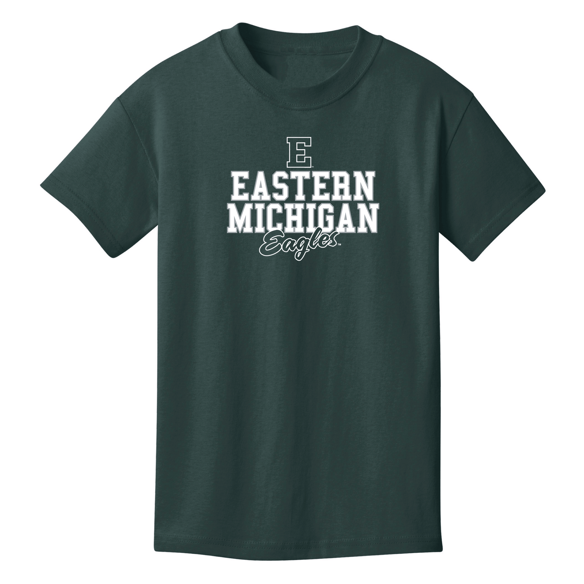 Eastern Michigan University Eagles Campus Script Youth T-Shirt