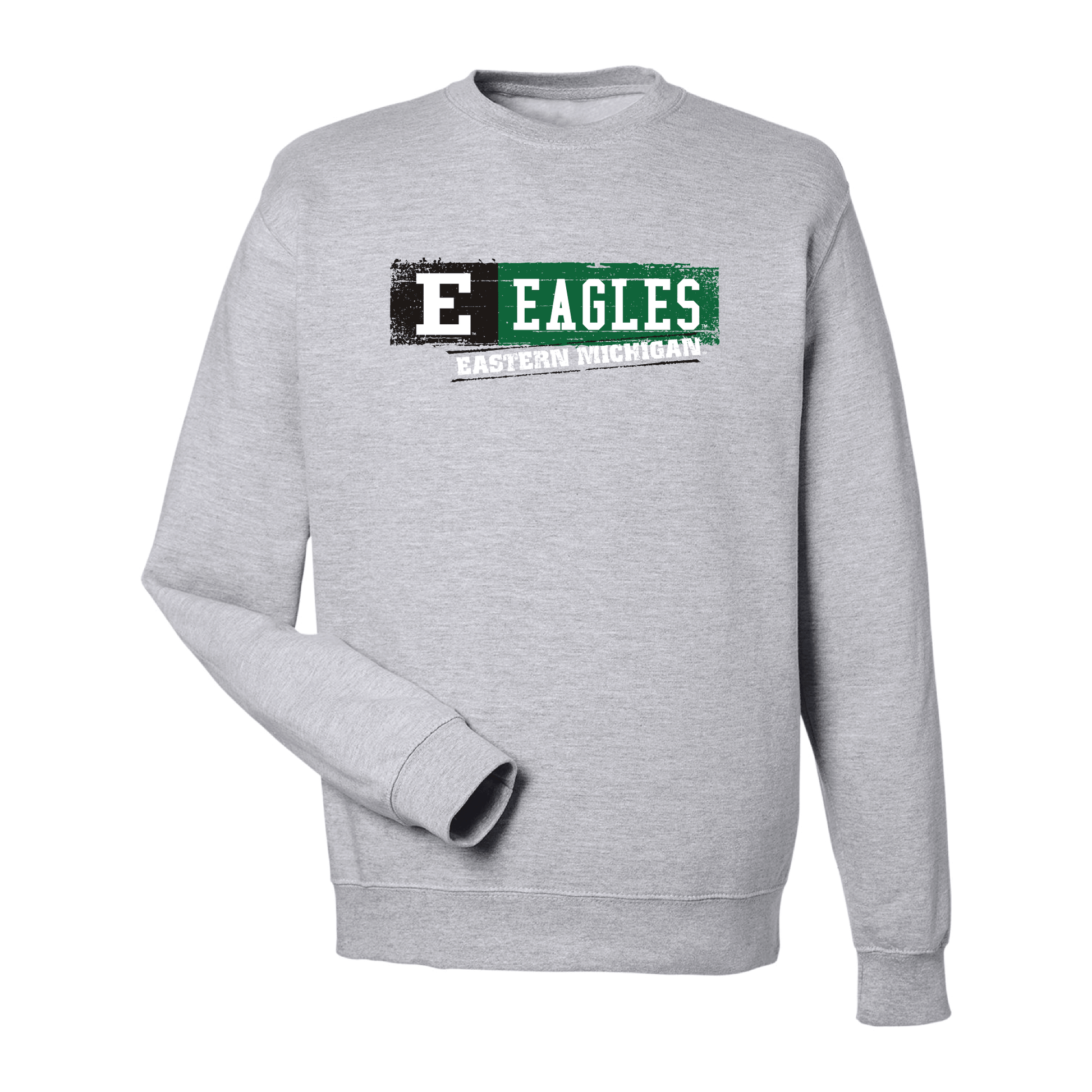 Eastern Michigan University Eagles Sticker Crewneck Sweatshirt