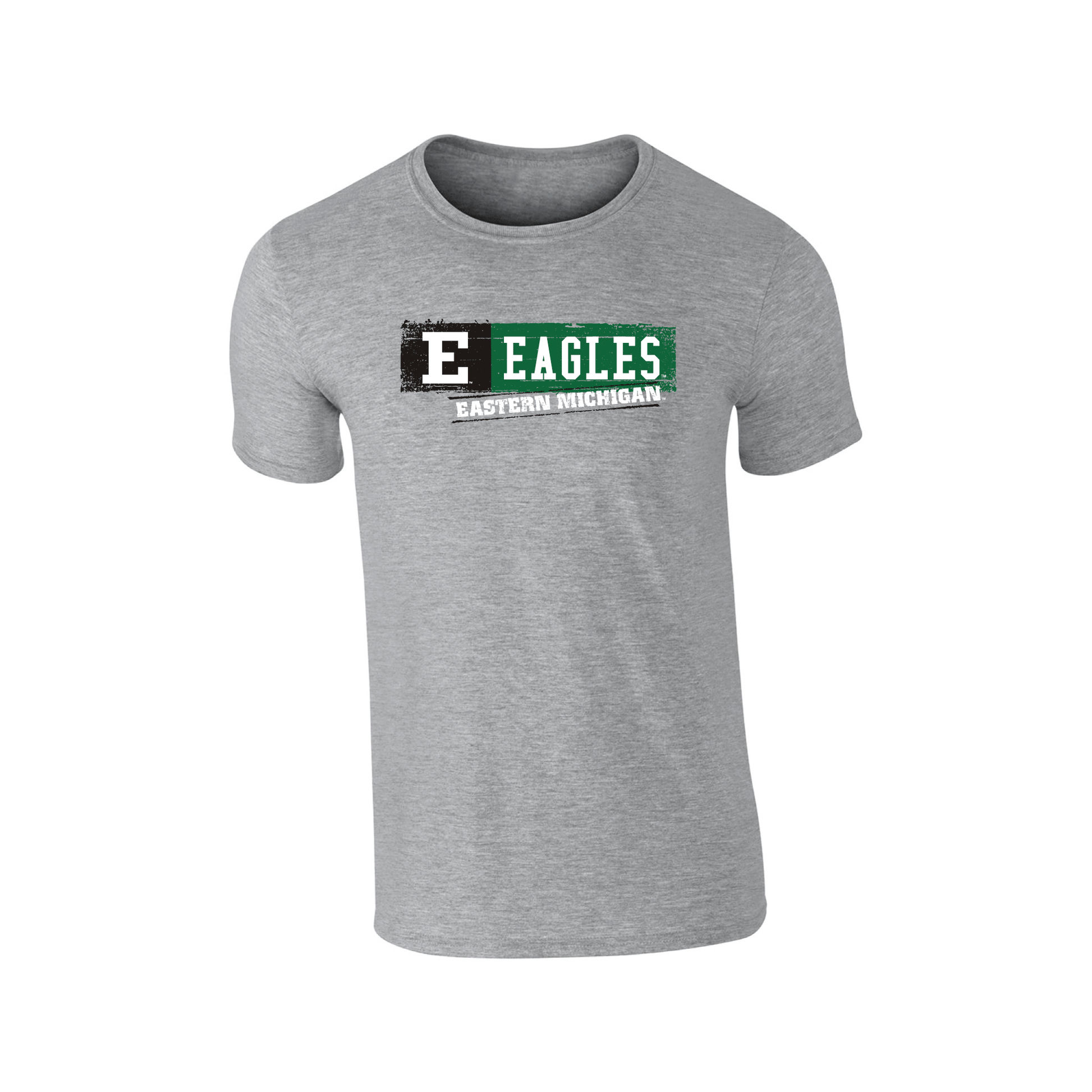 Eastern Michigan University Eagles Sticker Adult T-Shirt