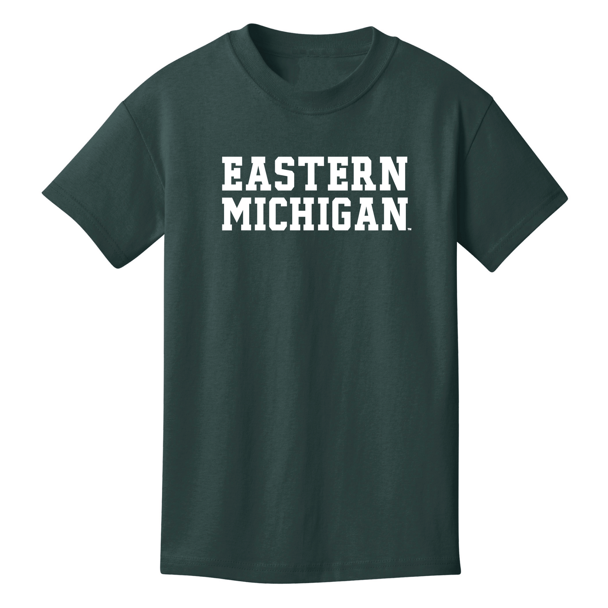 Eastern Michigan University Eagles Block Youth T-Shirt