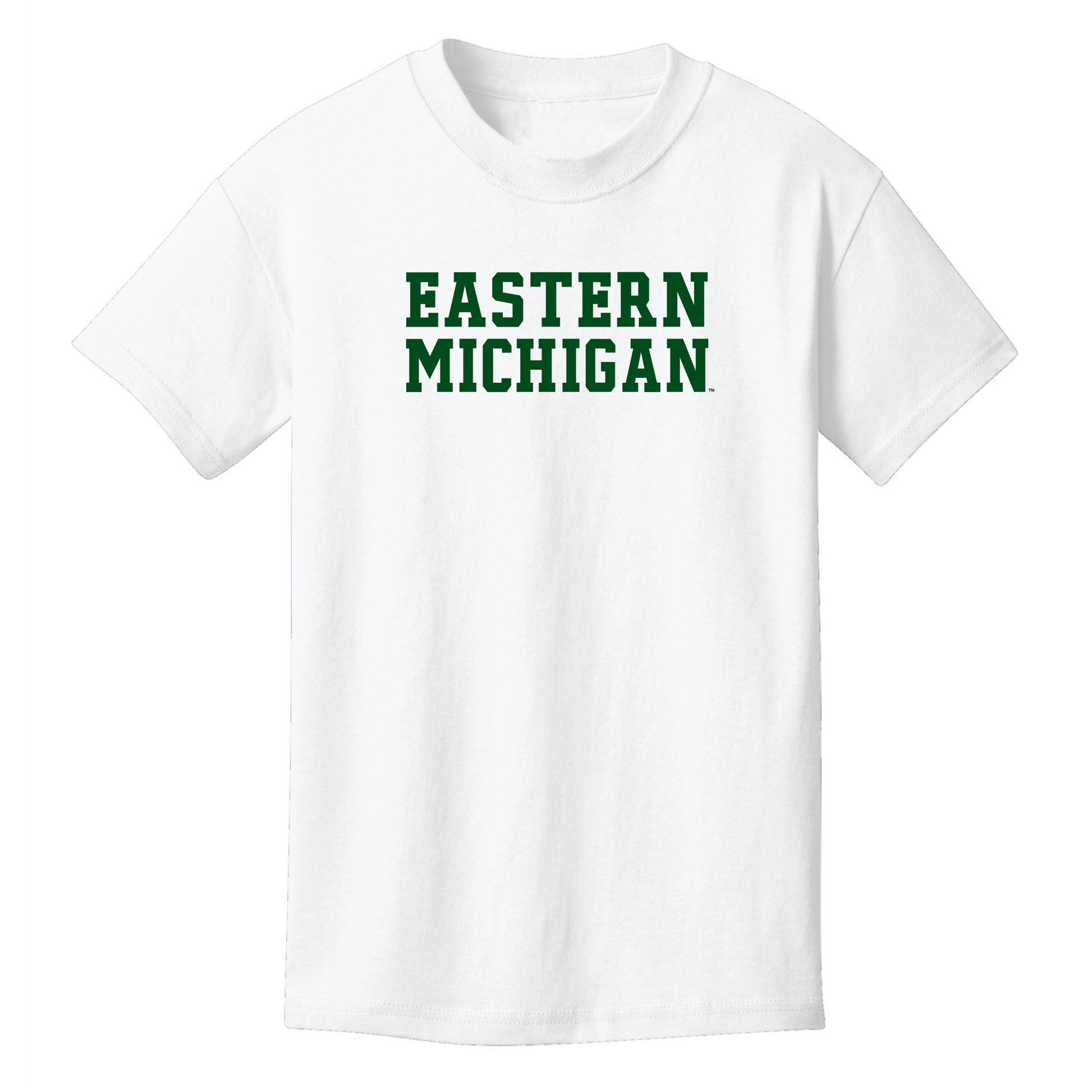 Eastern Michigan University Eagles Block Youth T-Shirt