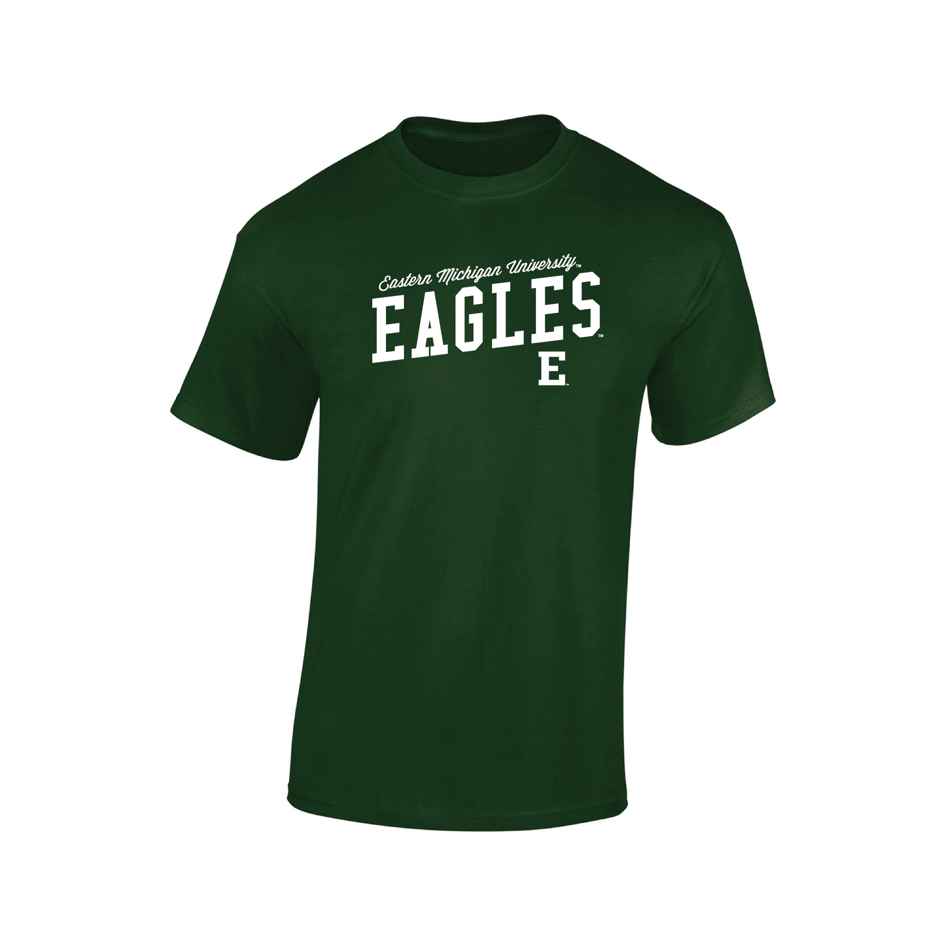 Eastern Michigan University Eagles Uphill Victory Adult T-Shirt