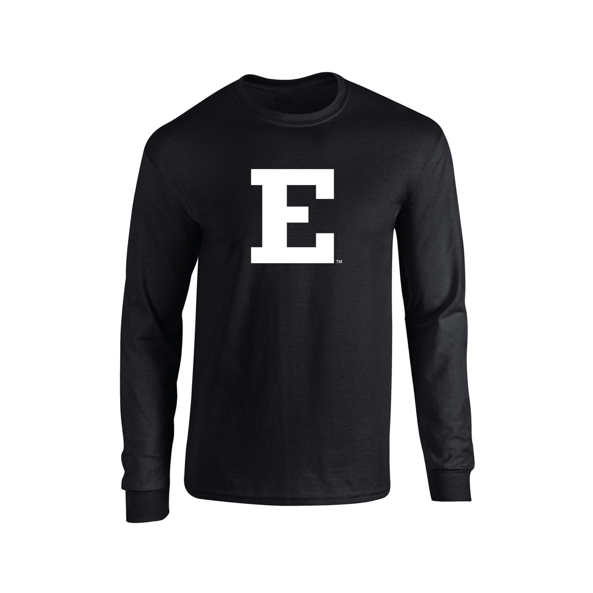 Eastern Michigan University Eagles Jumbo Logo Adult Long Sleeve T-Shirt