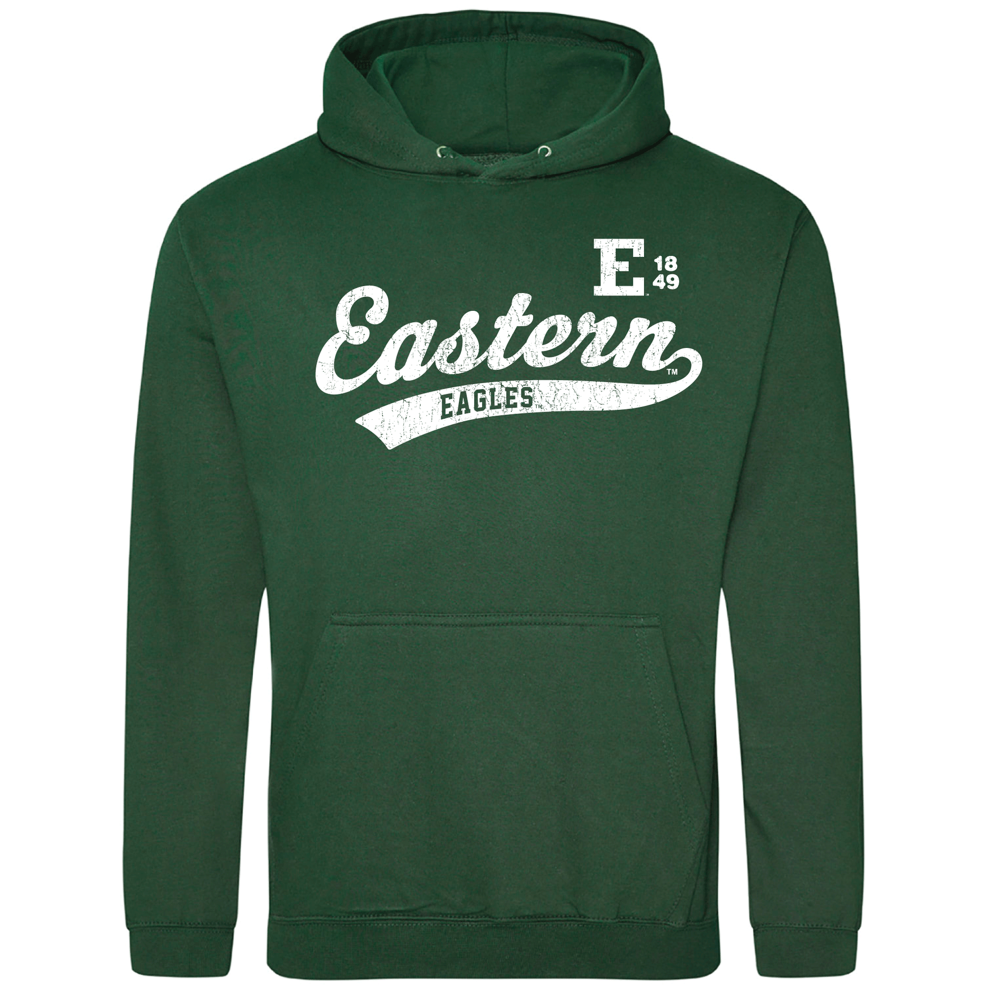 Eastern Michigan University Eagles Old School Hooded Sweatshirt