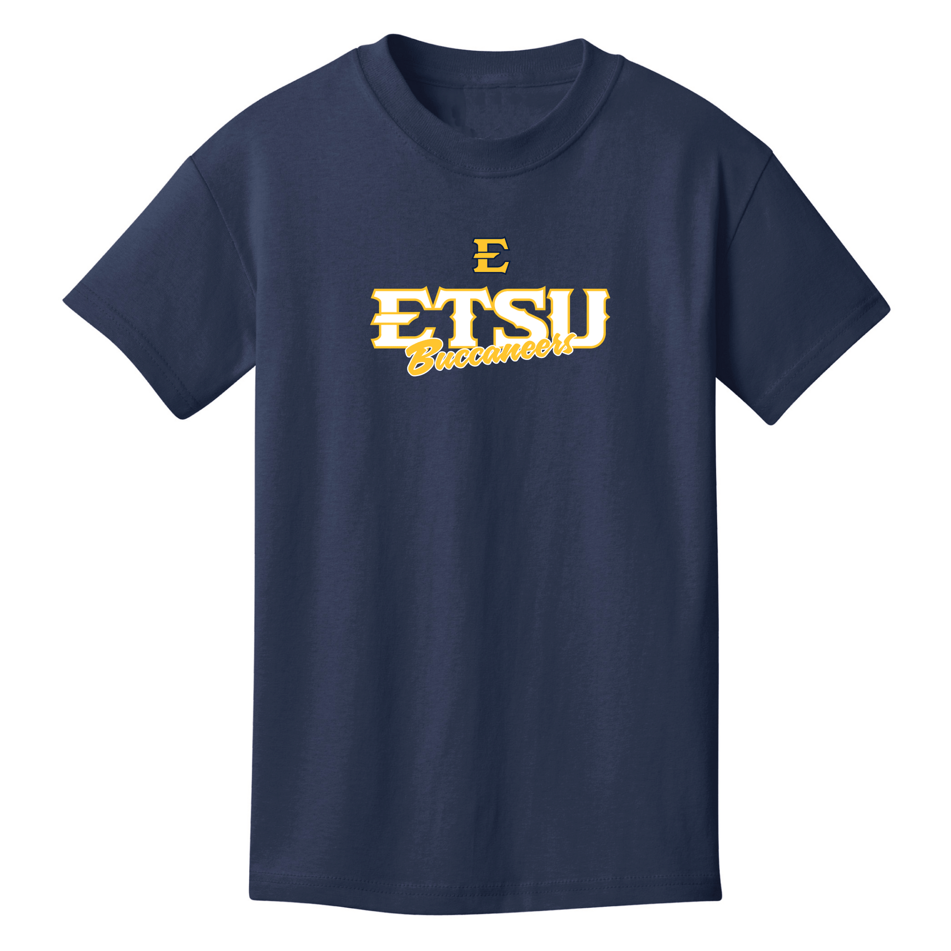 East Tennessee State University Buccaneers Campus Script Youth T-shirt