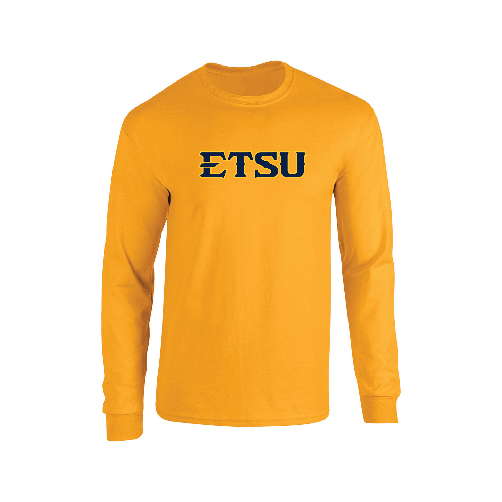 East Tennessee State University Buccaneers Block Long Sleeve T-shirt Unisex