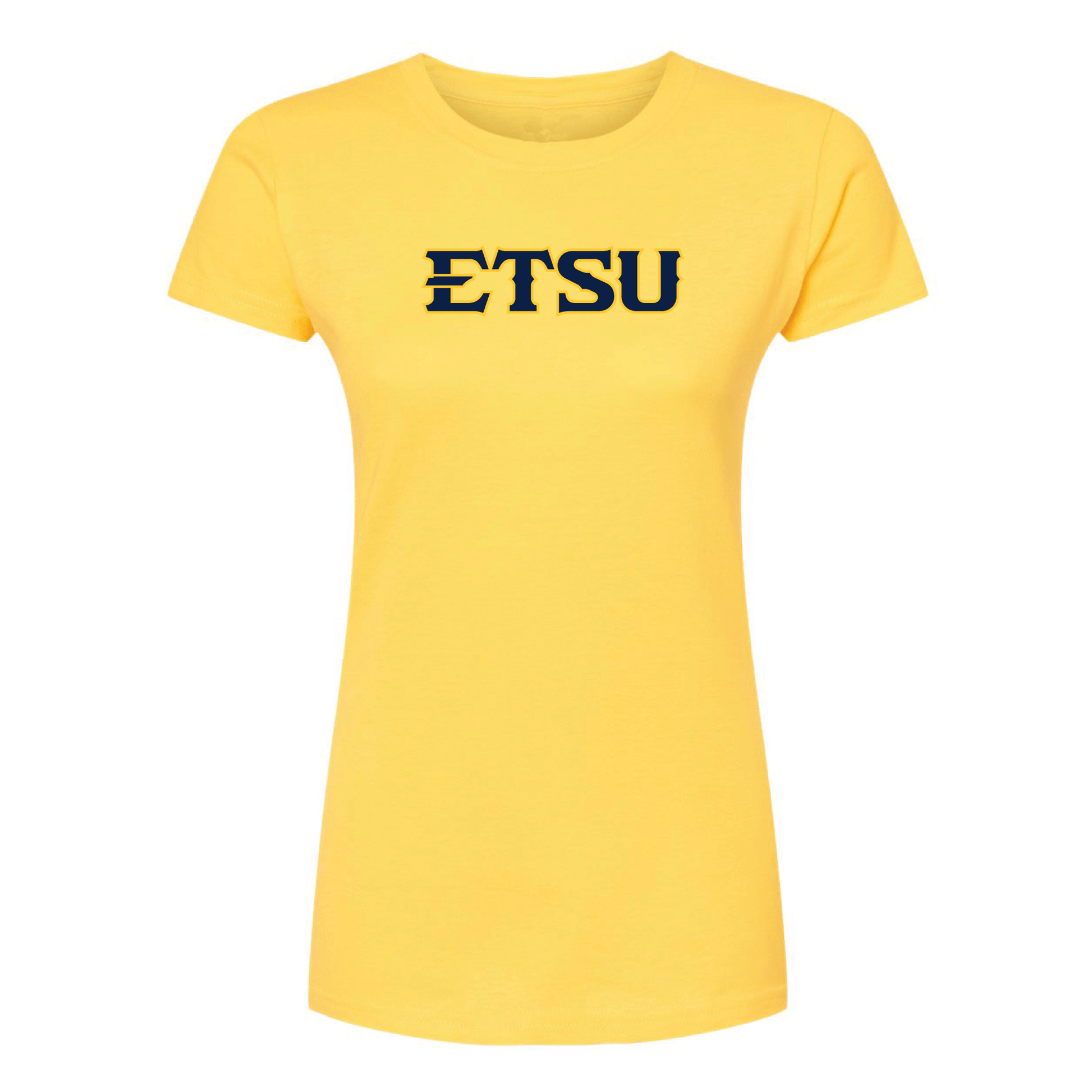 East Tennessee State University Buccaneers Block Womens Relaxed T-shirt
