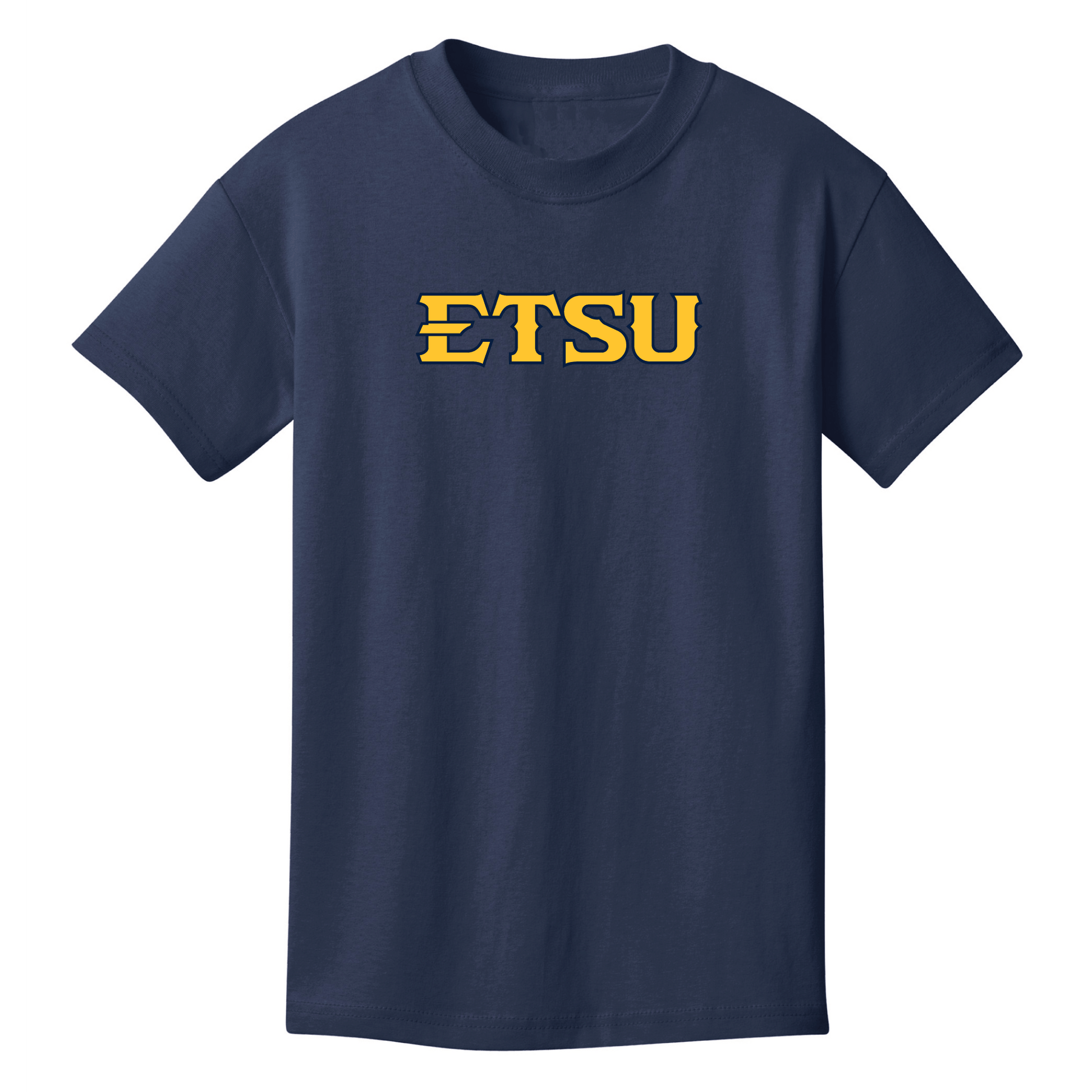 East Tennessee State University Buccaneers Block Youth T-shirt
