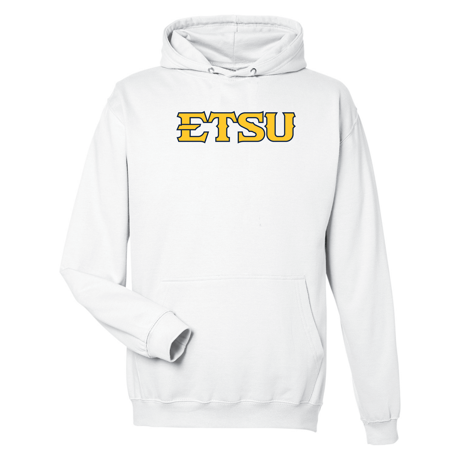 East Tennessee State University Buccaneers Block Hooded Sweatshirt Fleece
