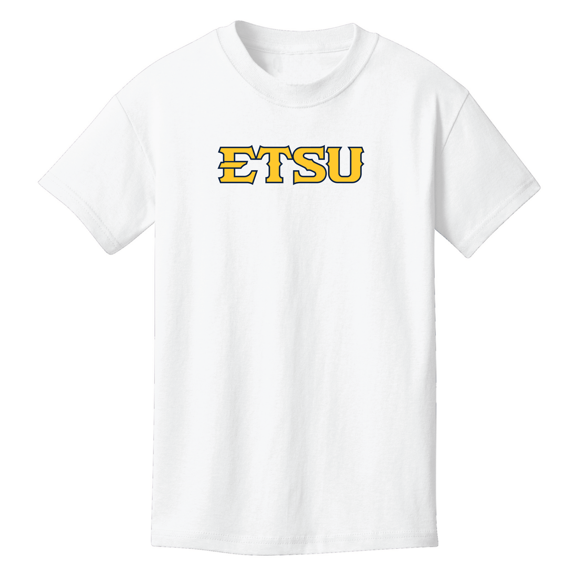 East Tennessee State University Buccaneers Block Youth T-shirt