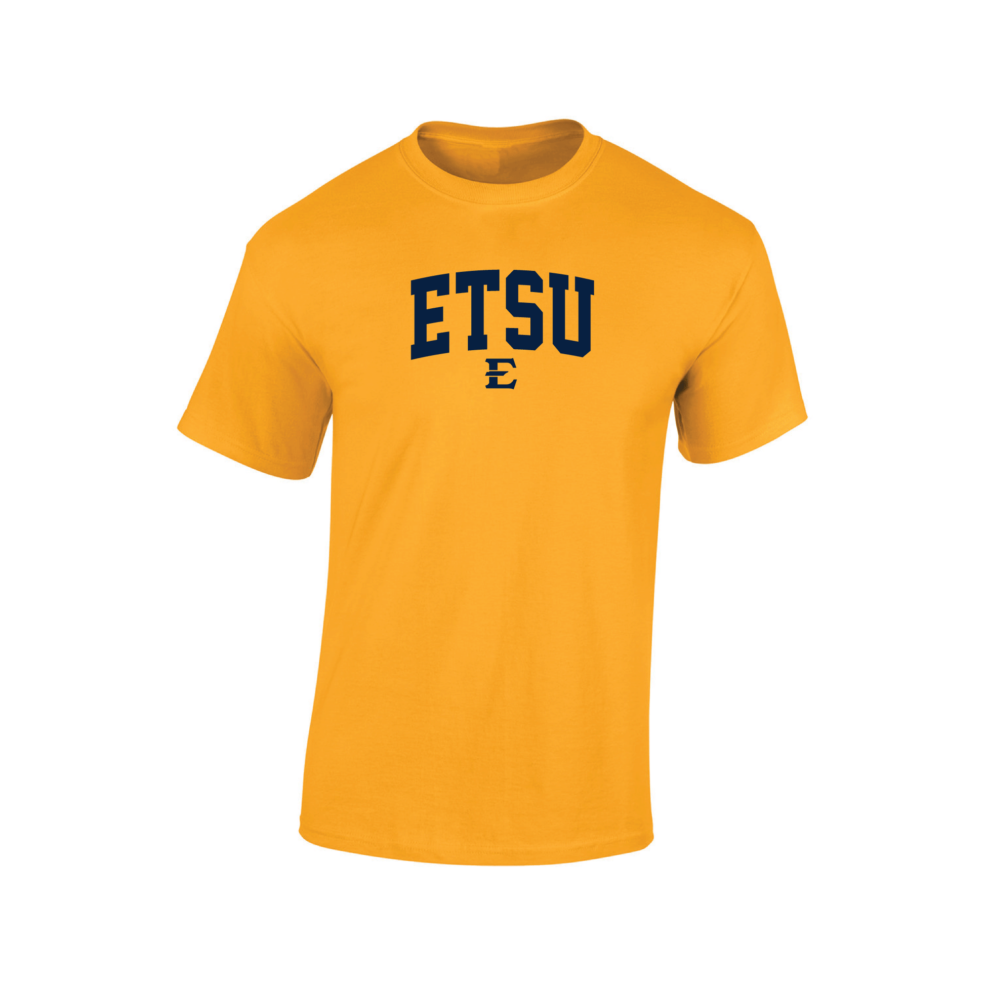 East Tennessee State University Buccaneers Jumbo Arch T-shirt Unisex Cotton